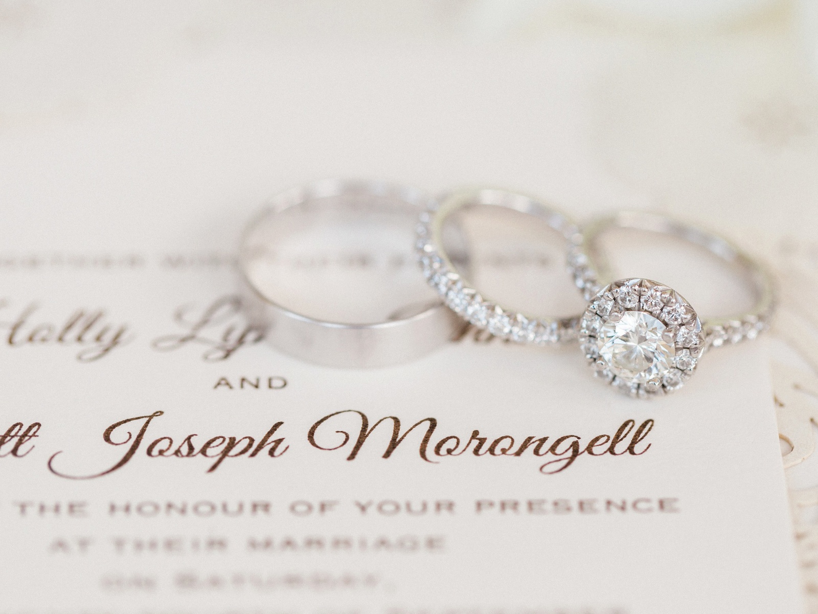 Wedding Rings by Molly Lichten Photography