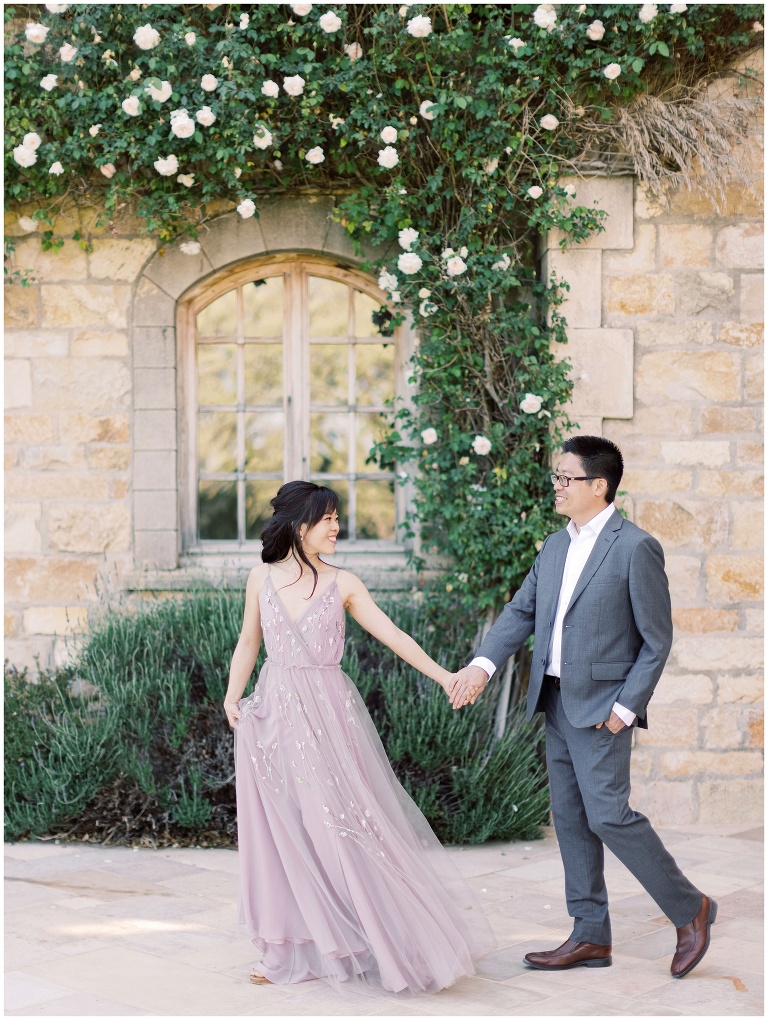 Sunstone Villa engagement photo