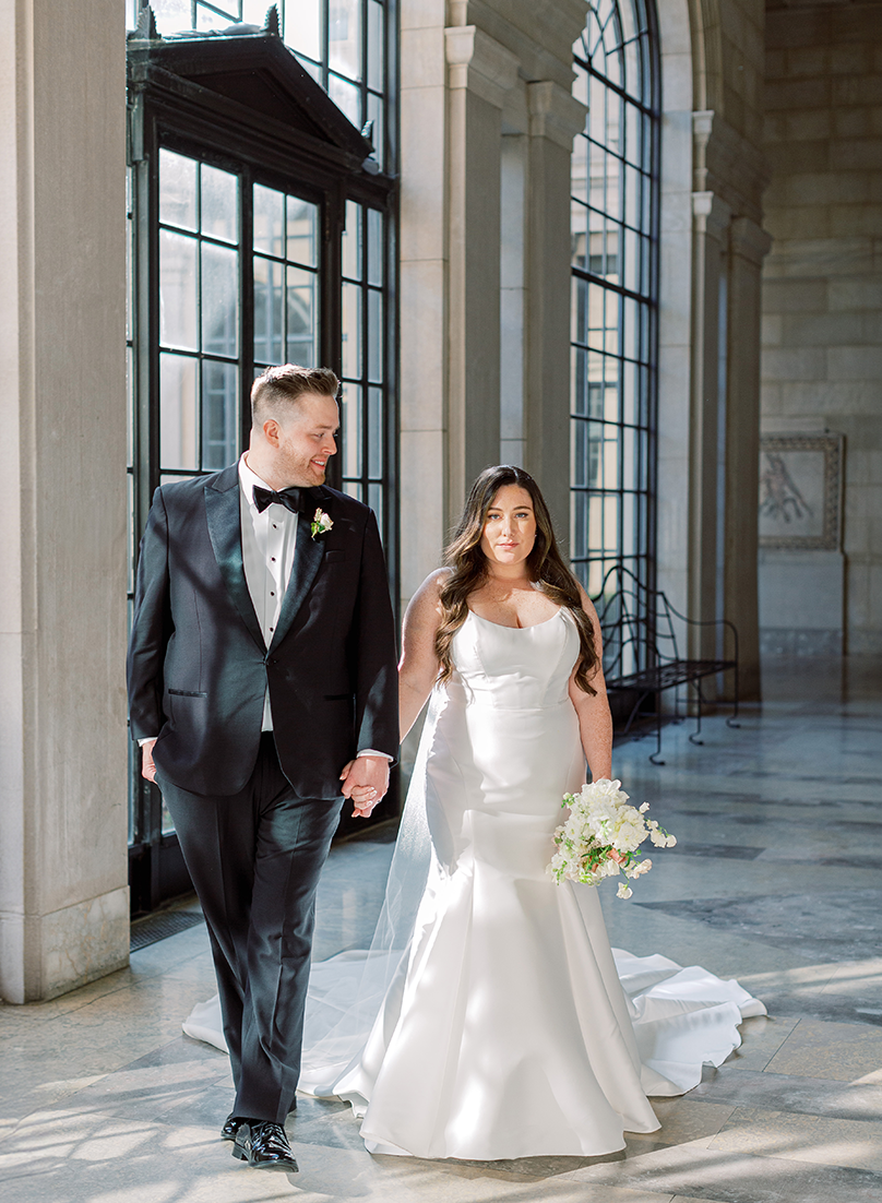 Baltimore Museum of Art wedding photo