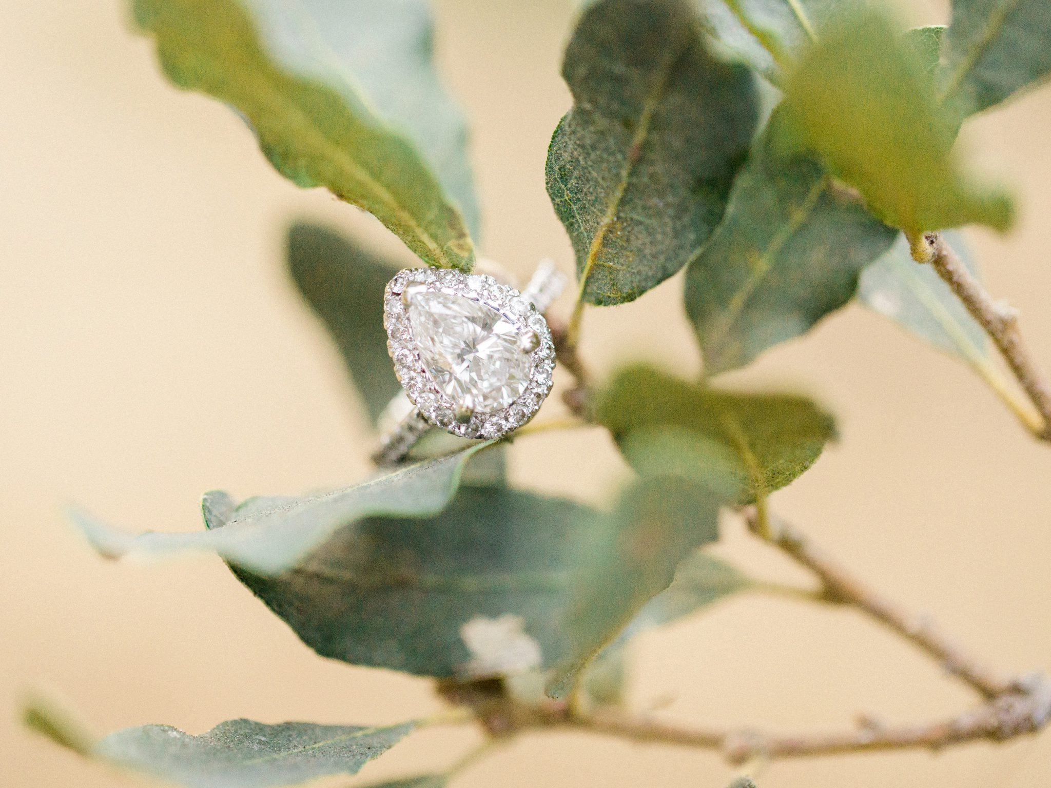Pear Engagement Ring