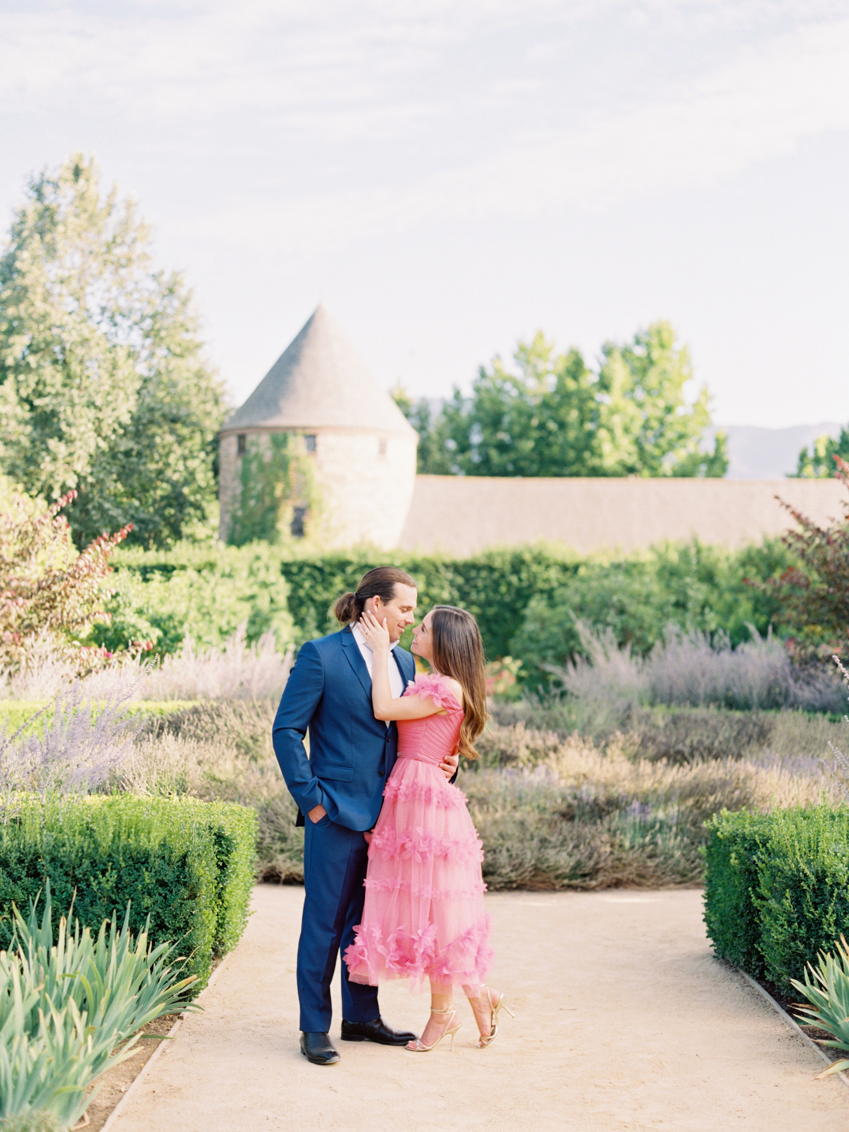 Kestrel Park Castle Engagement Photo