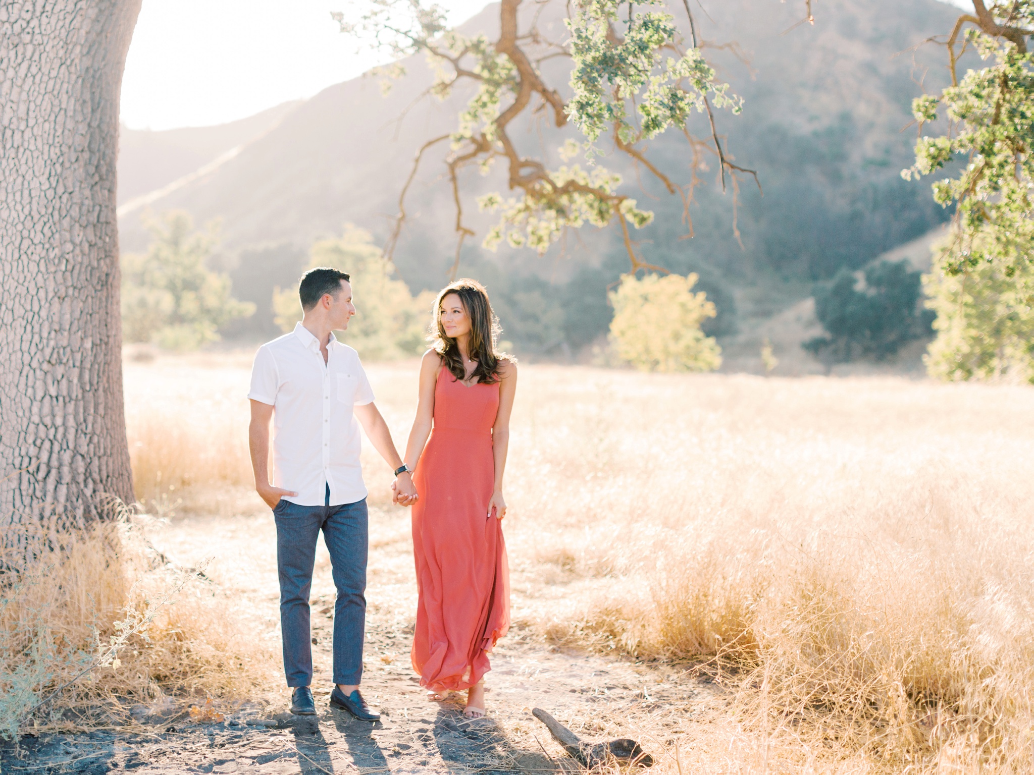 Malibu Creek State Park Engagement Photo