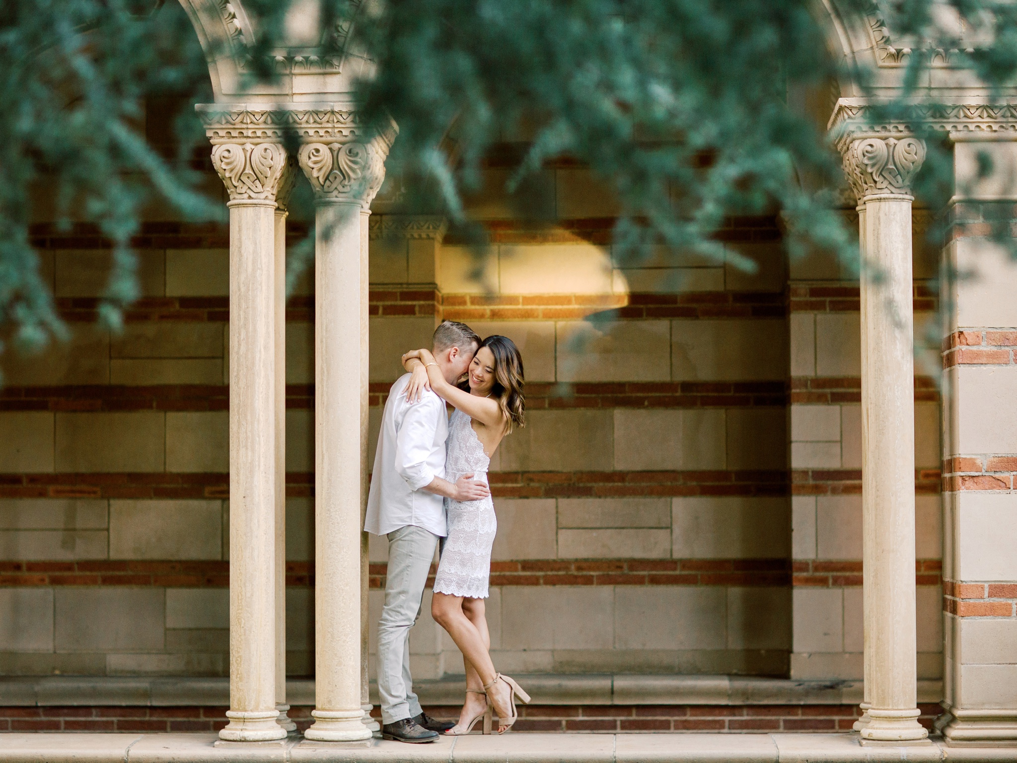 UCLA Los Angeles Engagement Photo