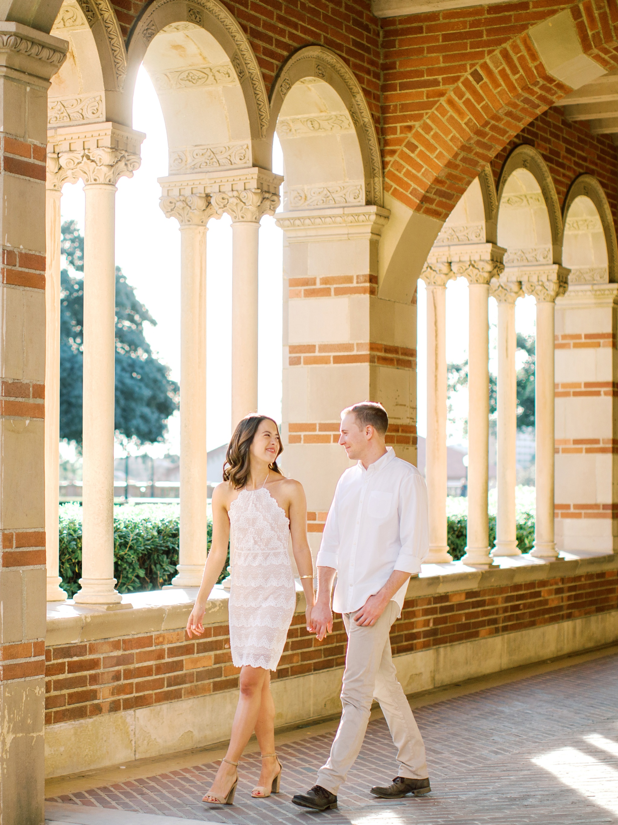 UCLA Royce Hall Engagement Photo