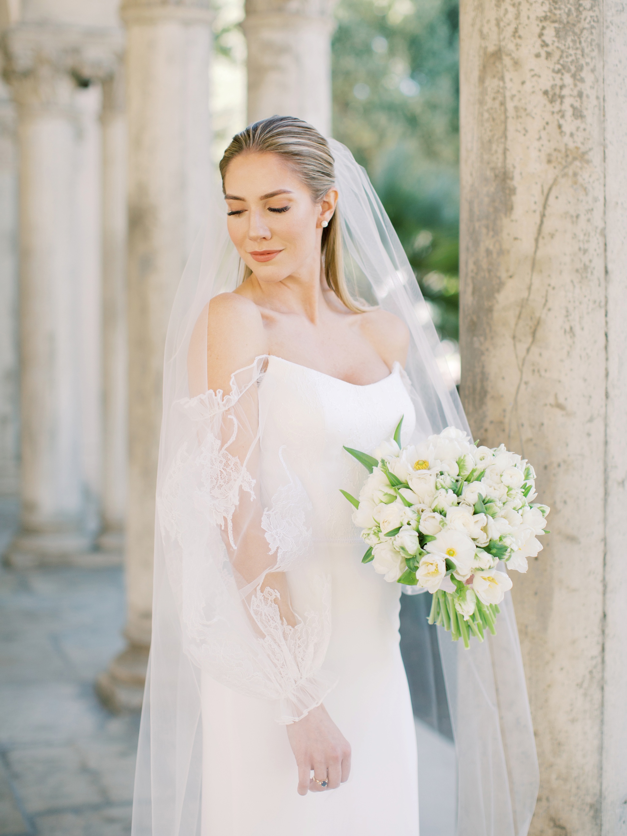 Caltech Athenaeum Pasadena Wedding Bride