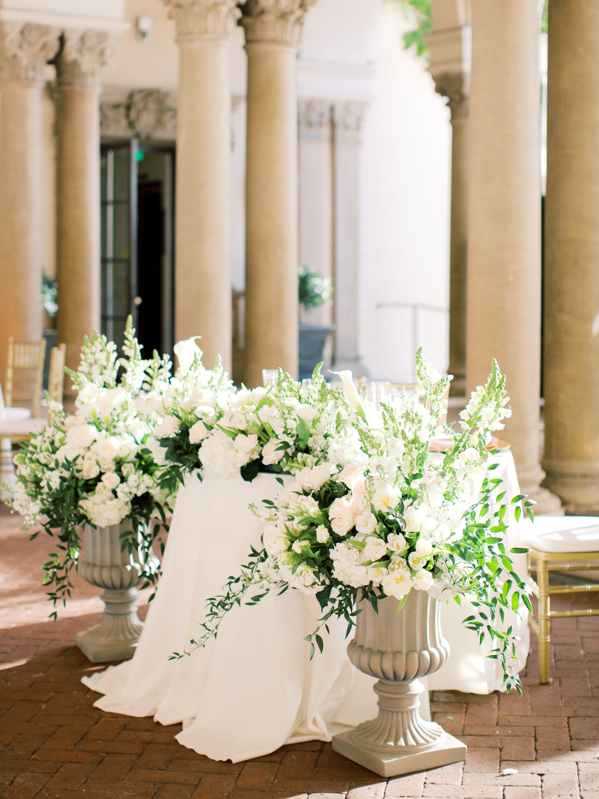 Caltech Athenaeum Pasadena Wedding Reception