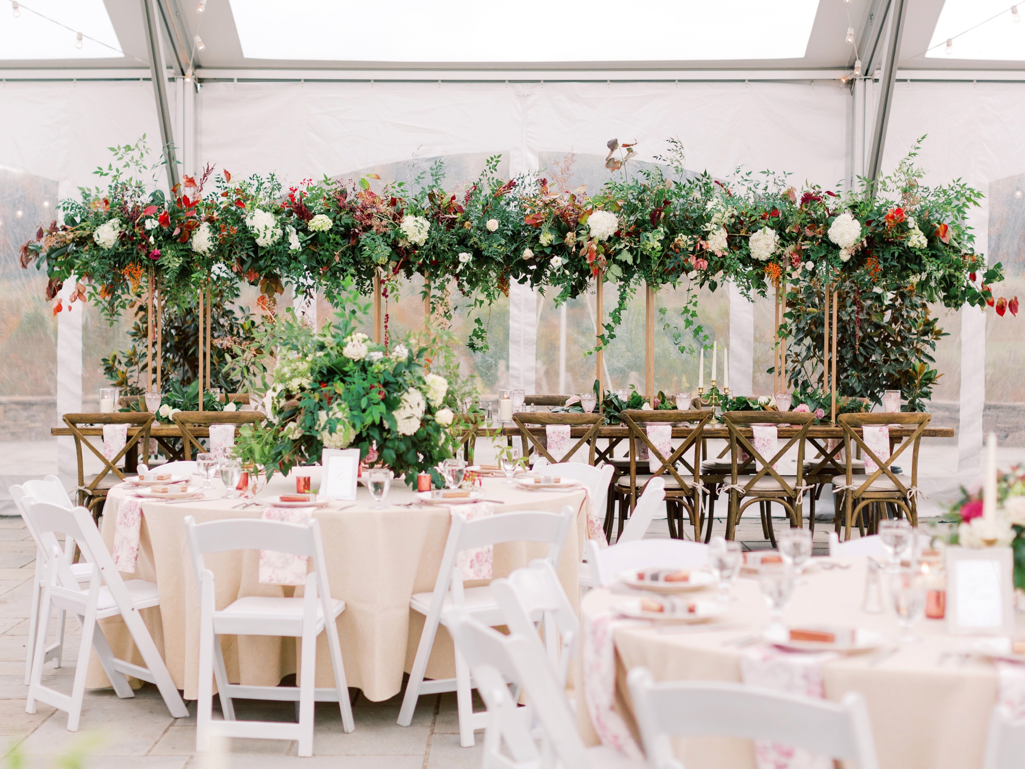 Market at Grelen Wedding Reception