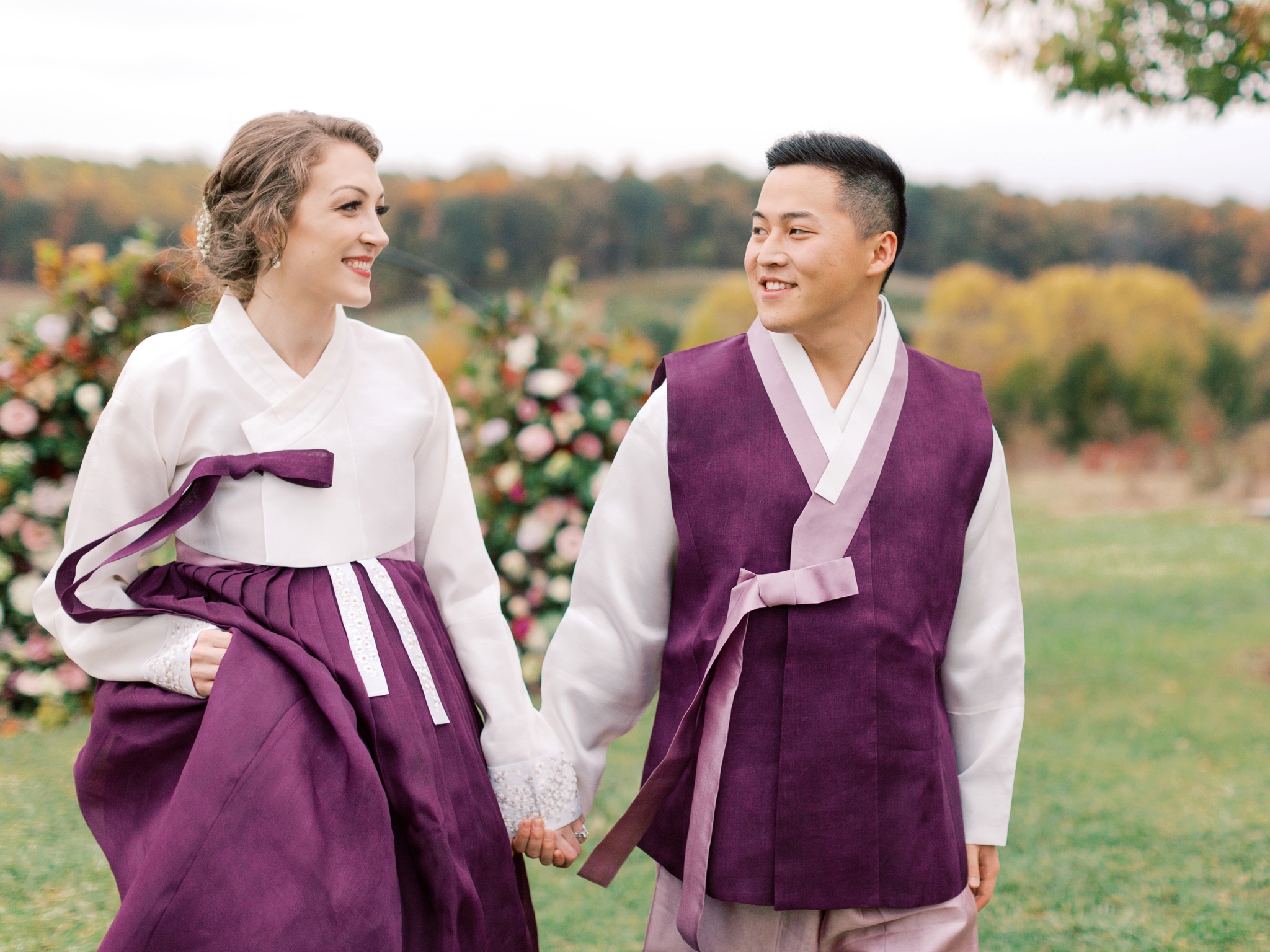 Market at Grelen Wedding Couple