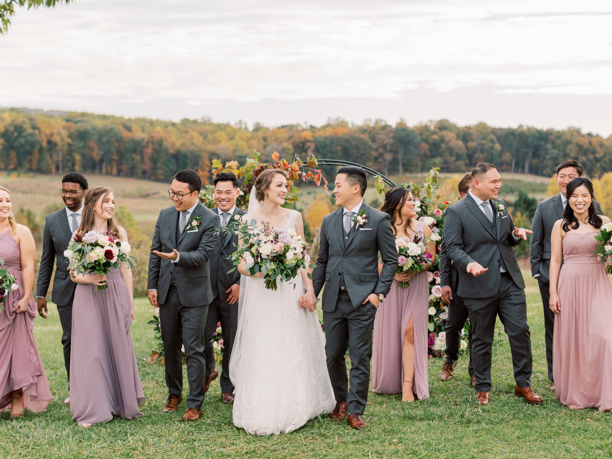 Market at Grelen Wedding Party