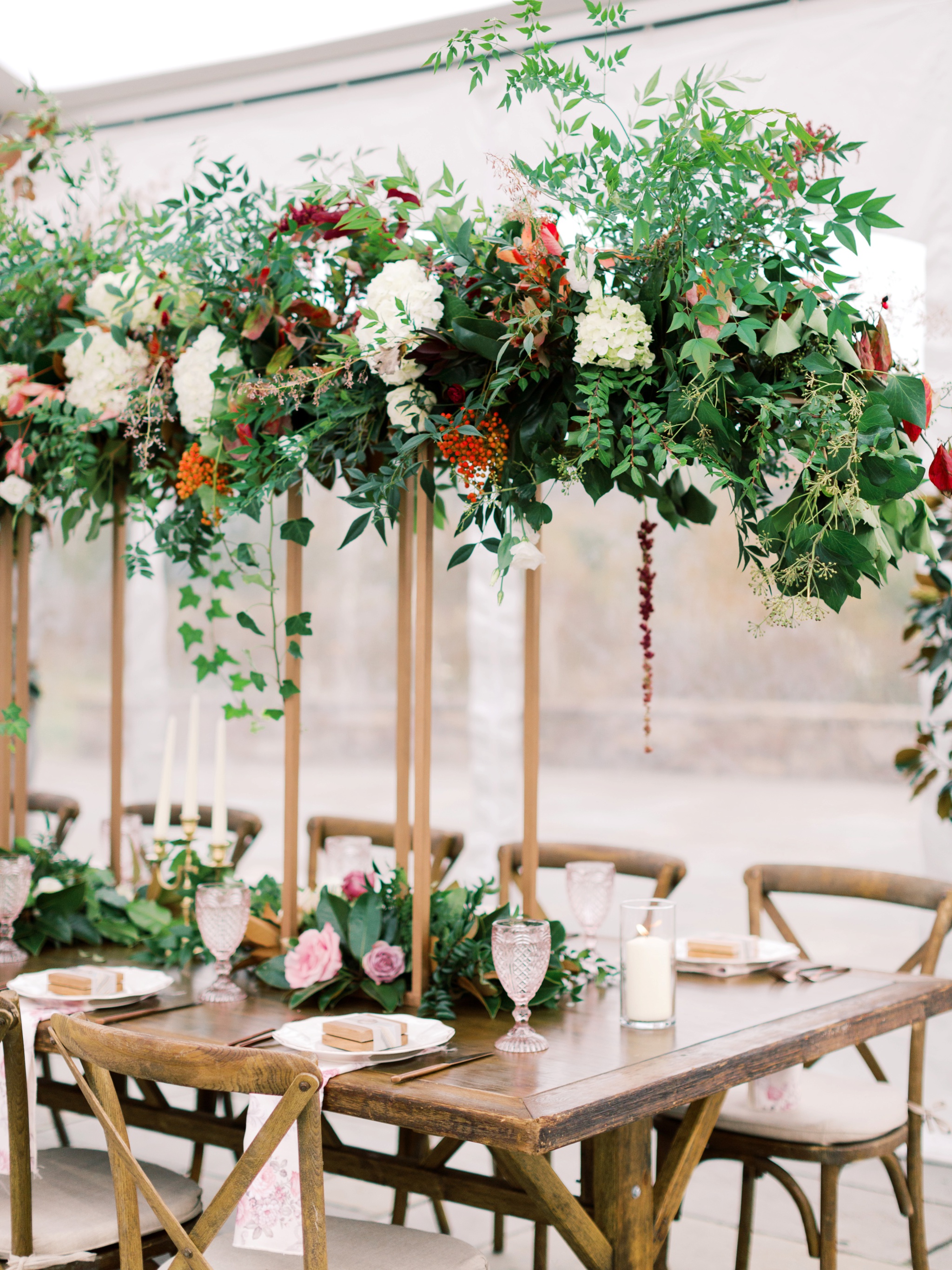 Market at Grelen Wedding Reception