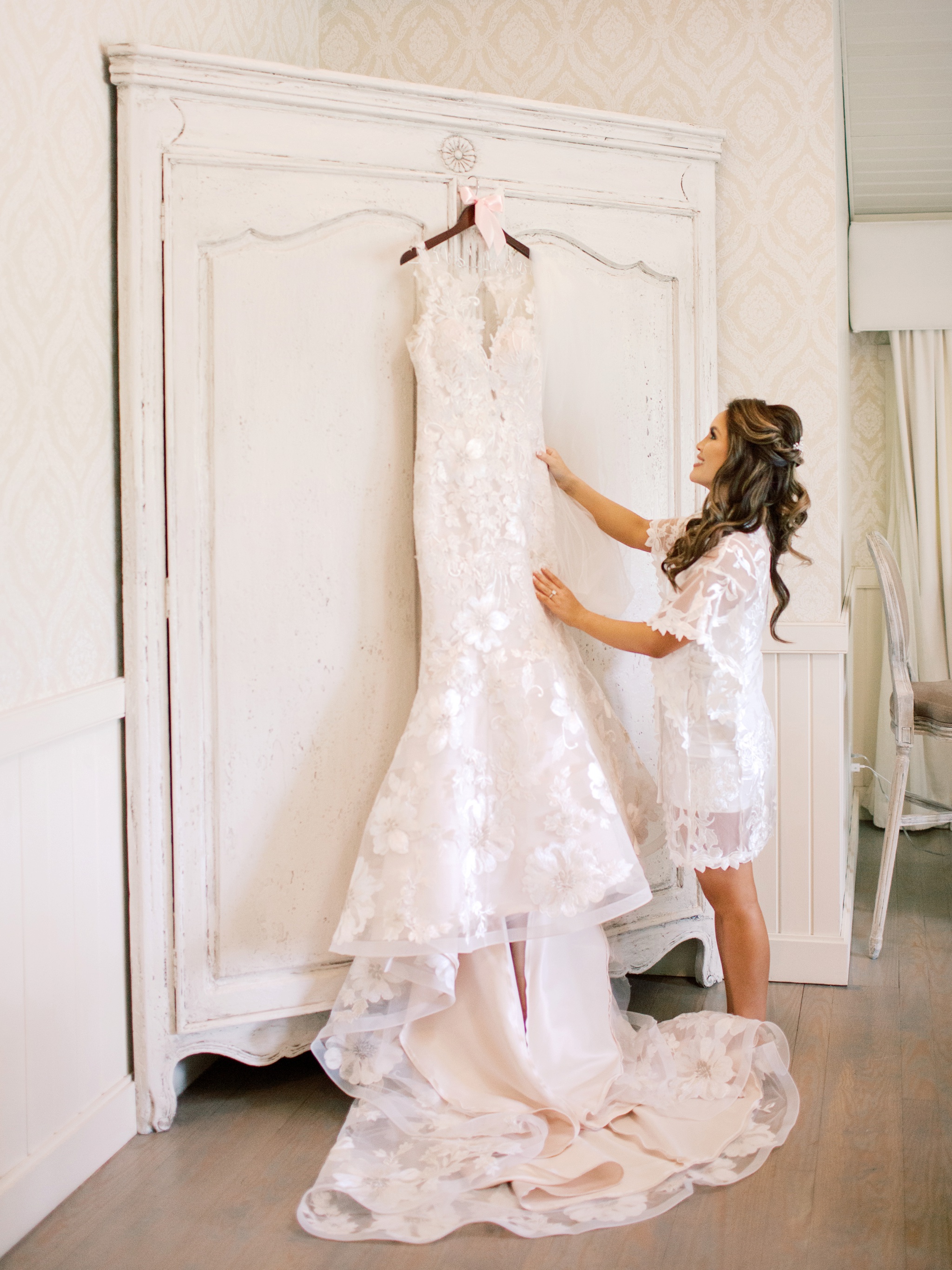 Pippin Hill Wedding Bridal Suite