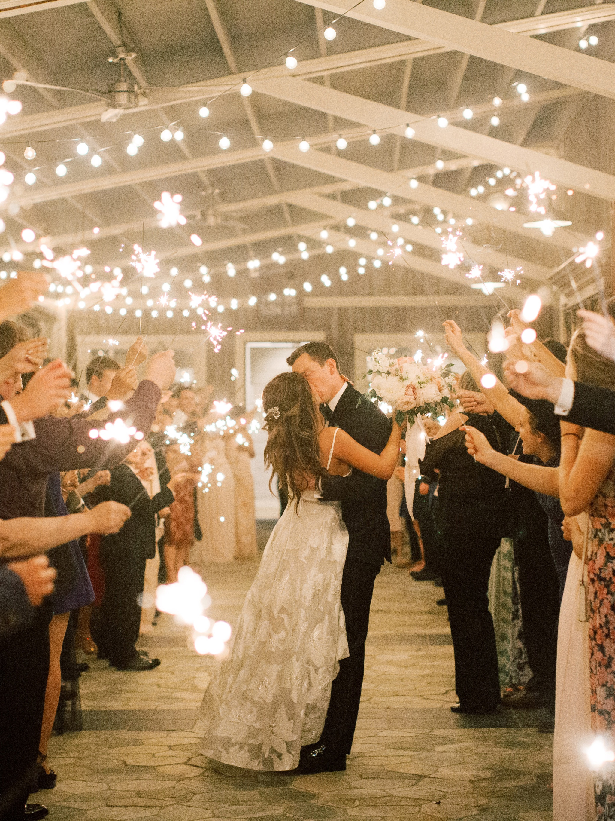 Pippin Hill Wedding Sparklers