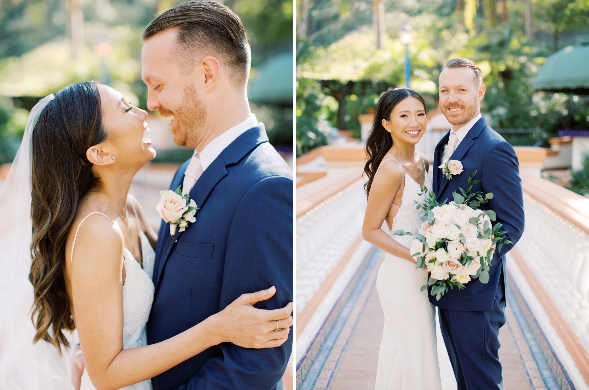 Rancho Las Lomas Wedding Couple