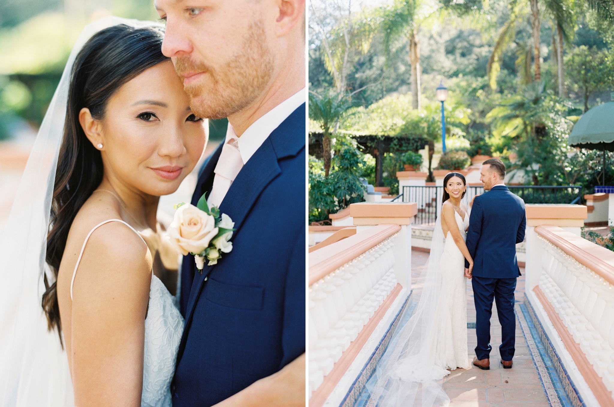Rancho Las Lomas Wedding Couple