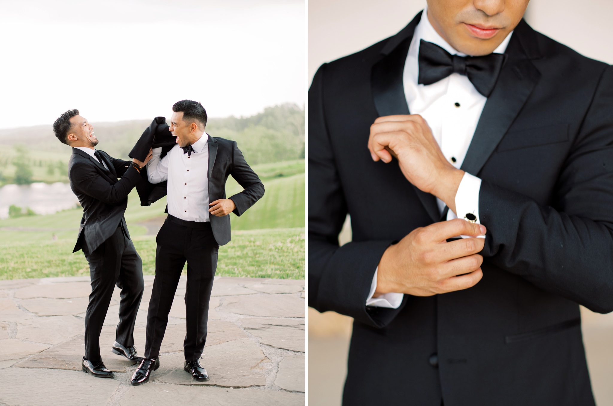 Stone Tower Winery Wedding Groomsmen