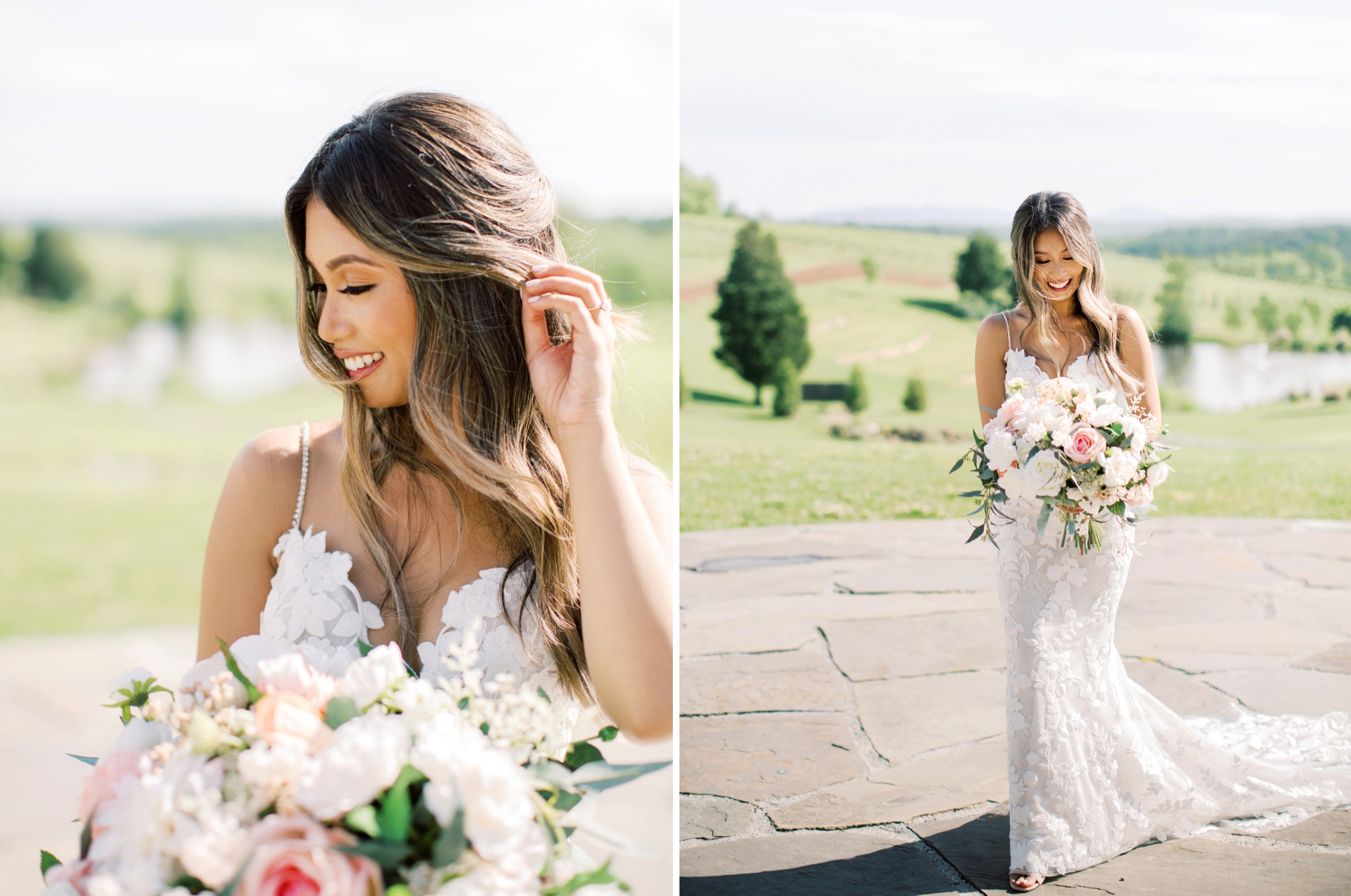 Stone Tower Winery Wedding Bride
