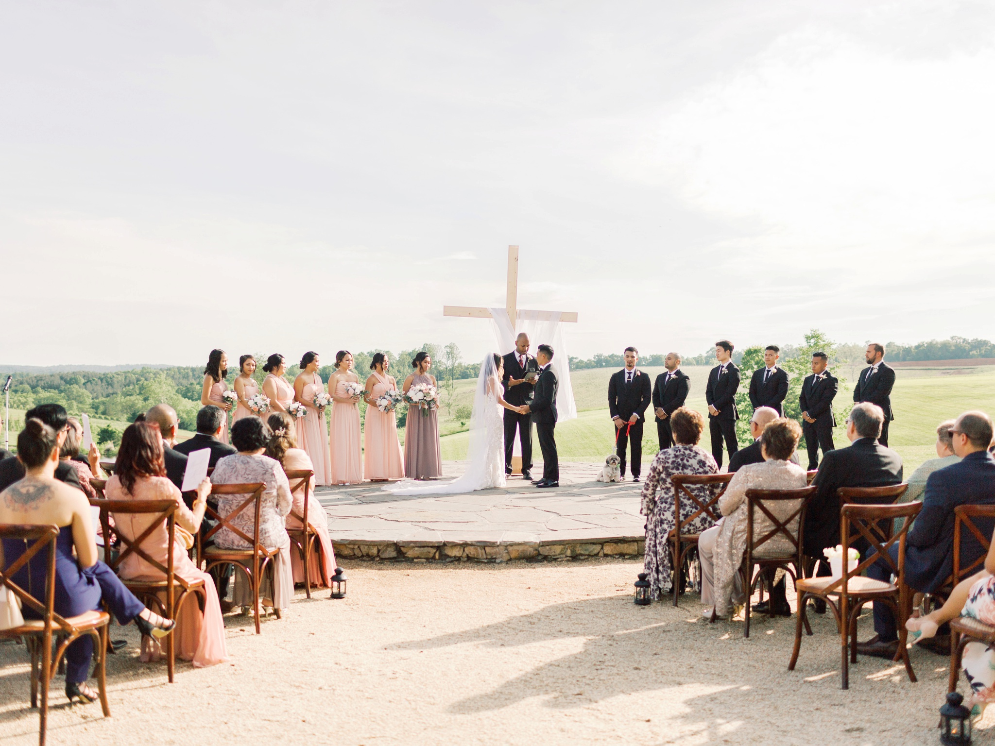 Stone Tower Winery Wedding Ceremony