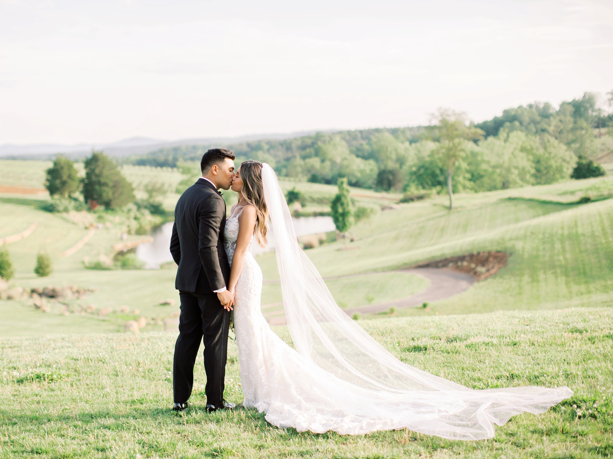 Stone Tower Winery Wedding Couple