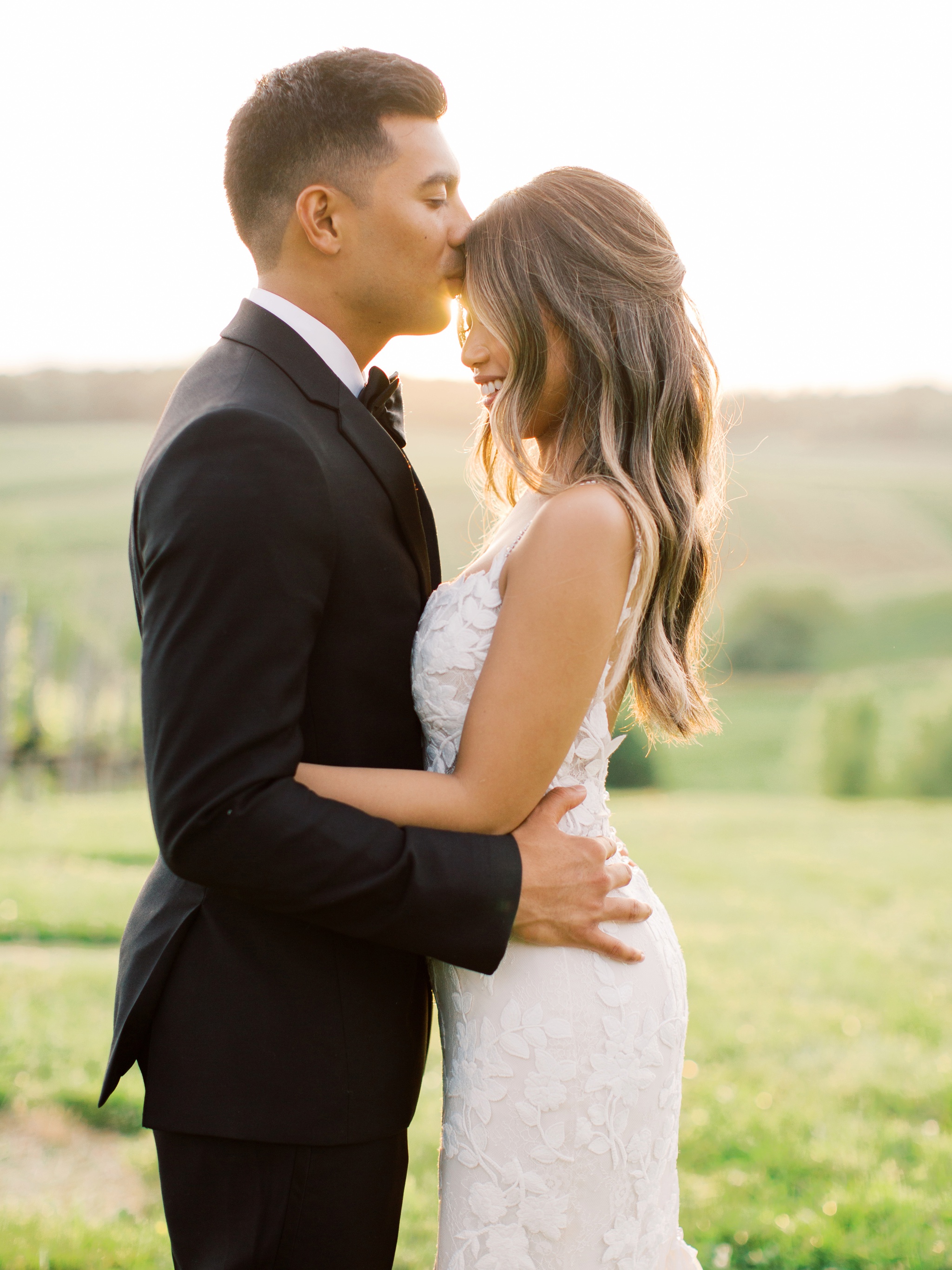 Stone Tower Winery Wedding Couple