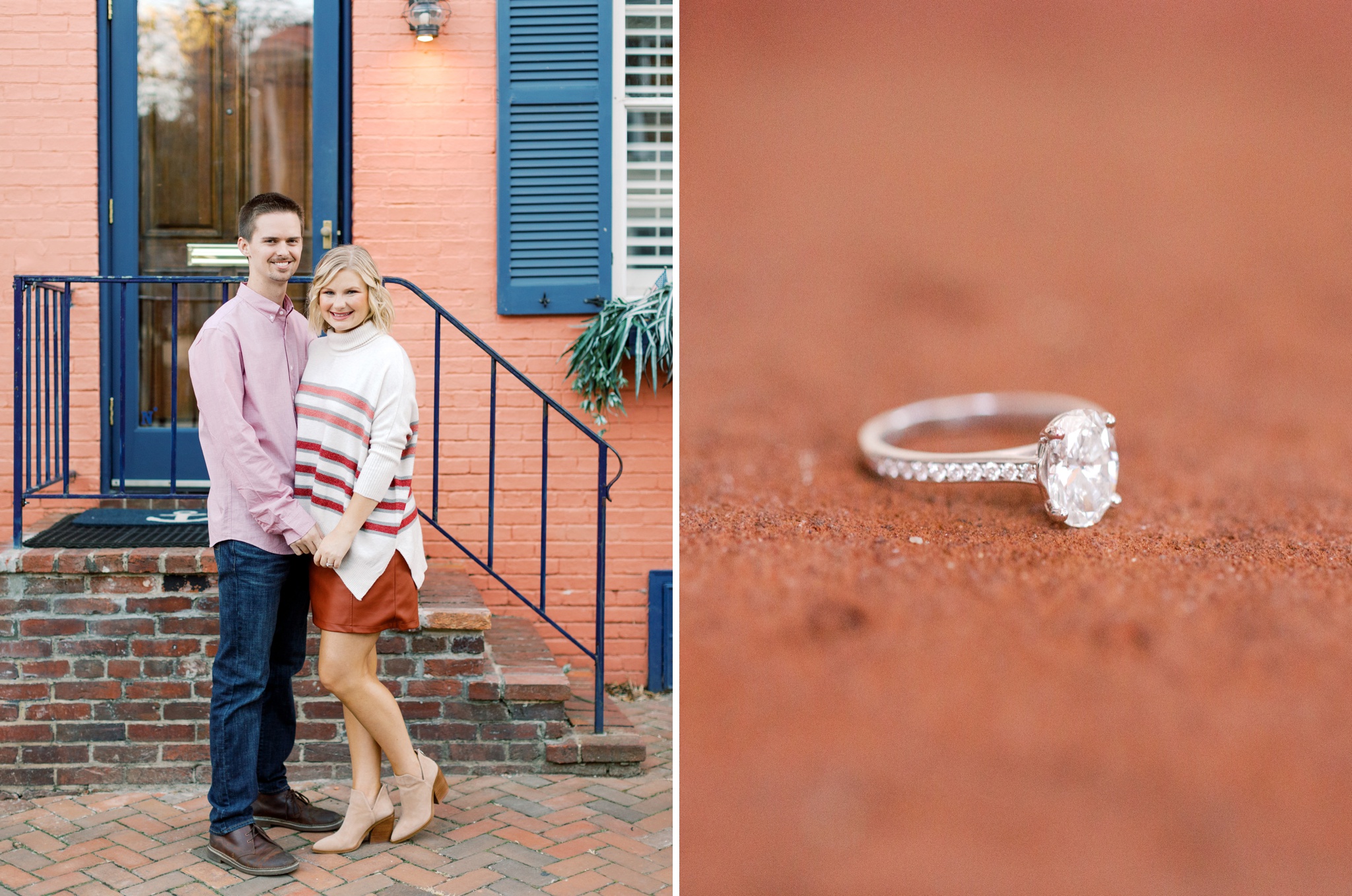 Downtown Annapolis Engagement Photo