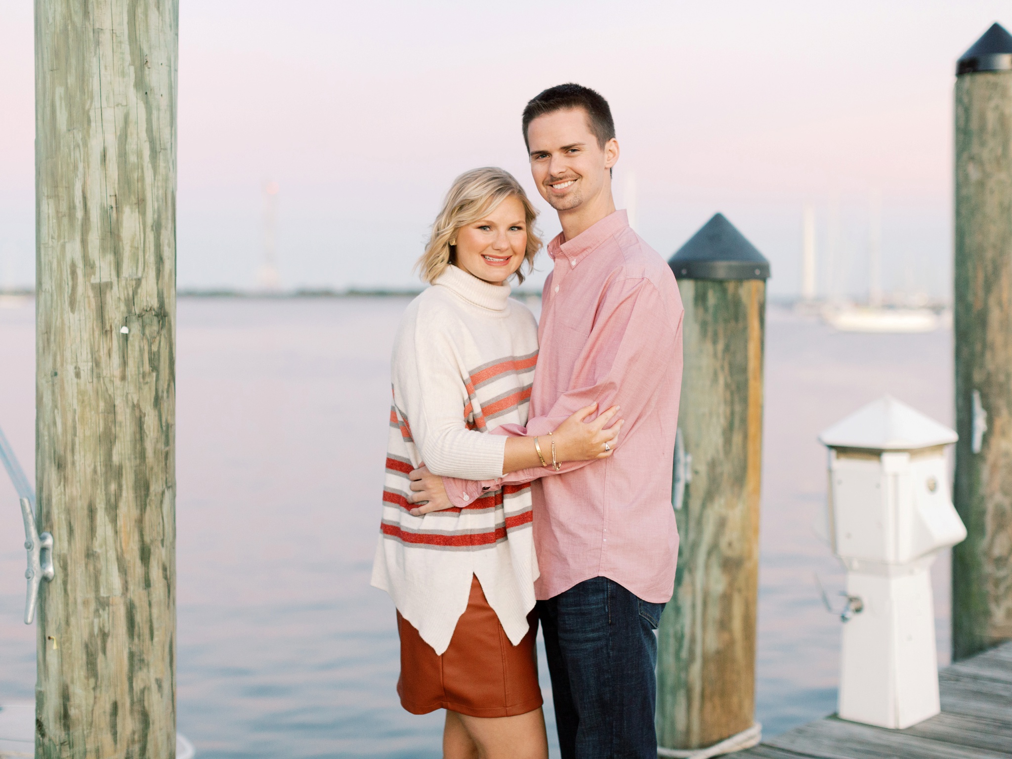 Downtown Annapolis Engagement Photo