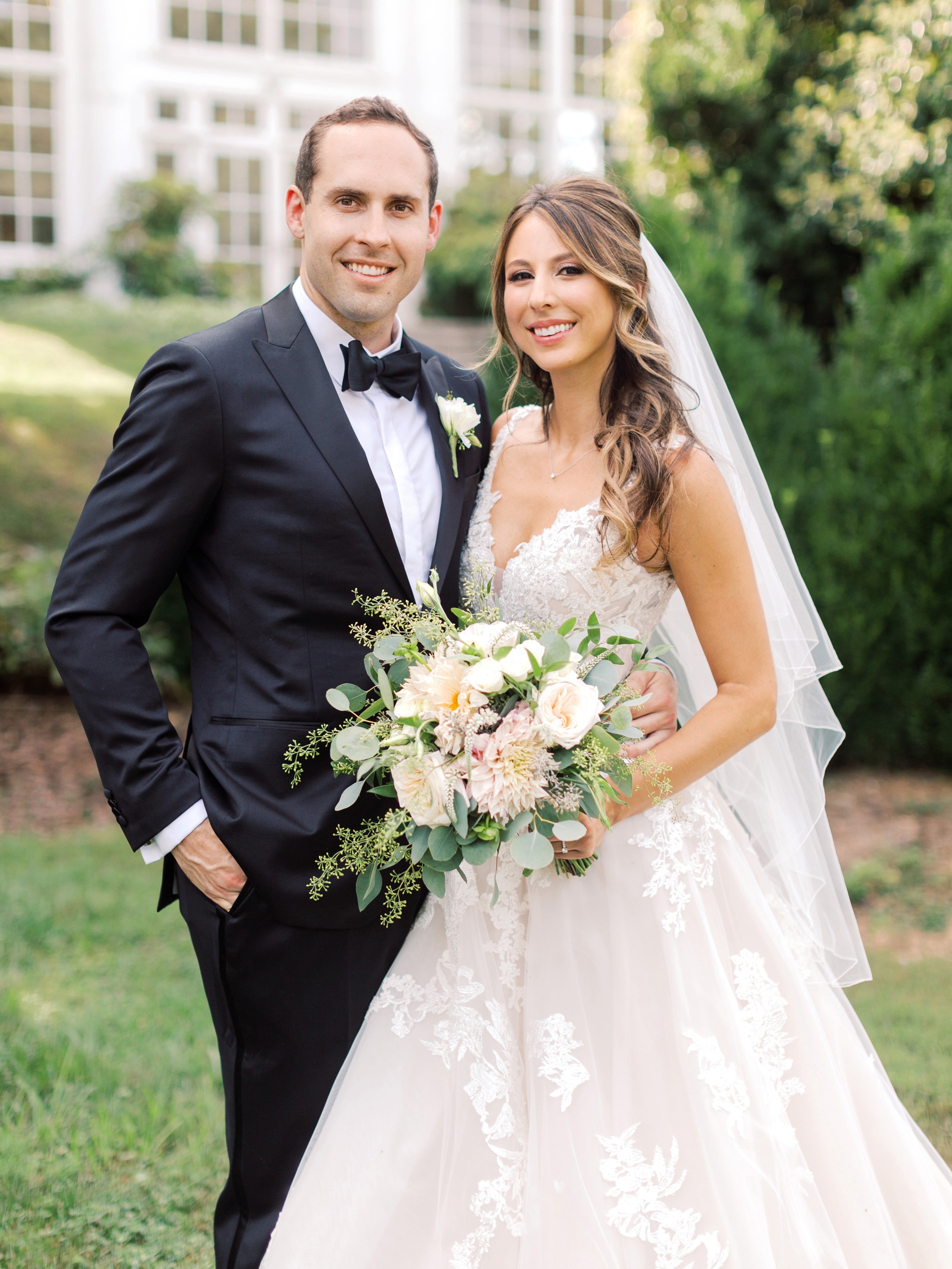 Raspberry Plain Manor Wedding Couple