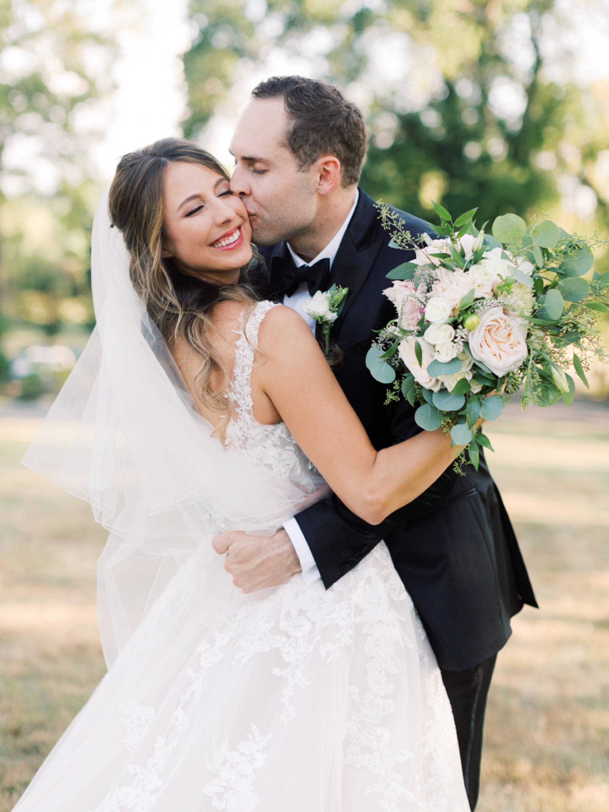 Raspberry Plain Manor Wedding Couple