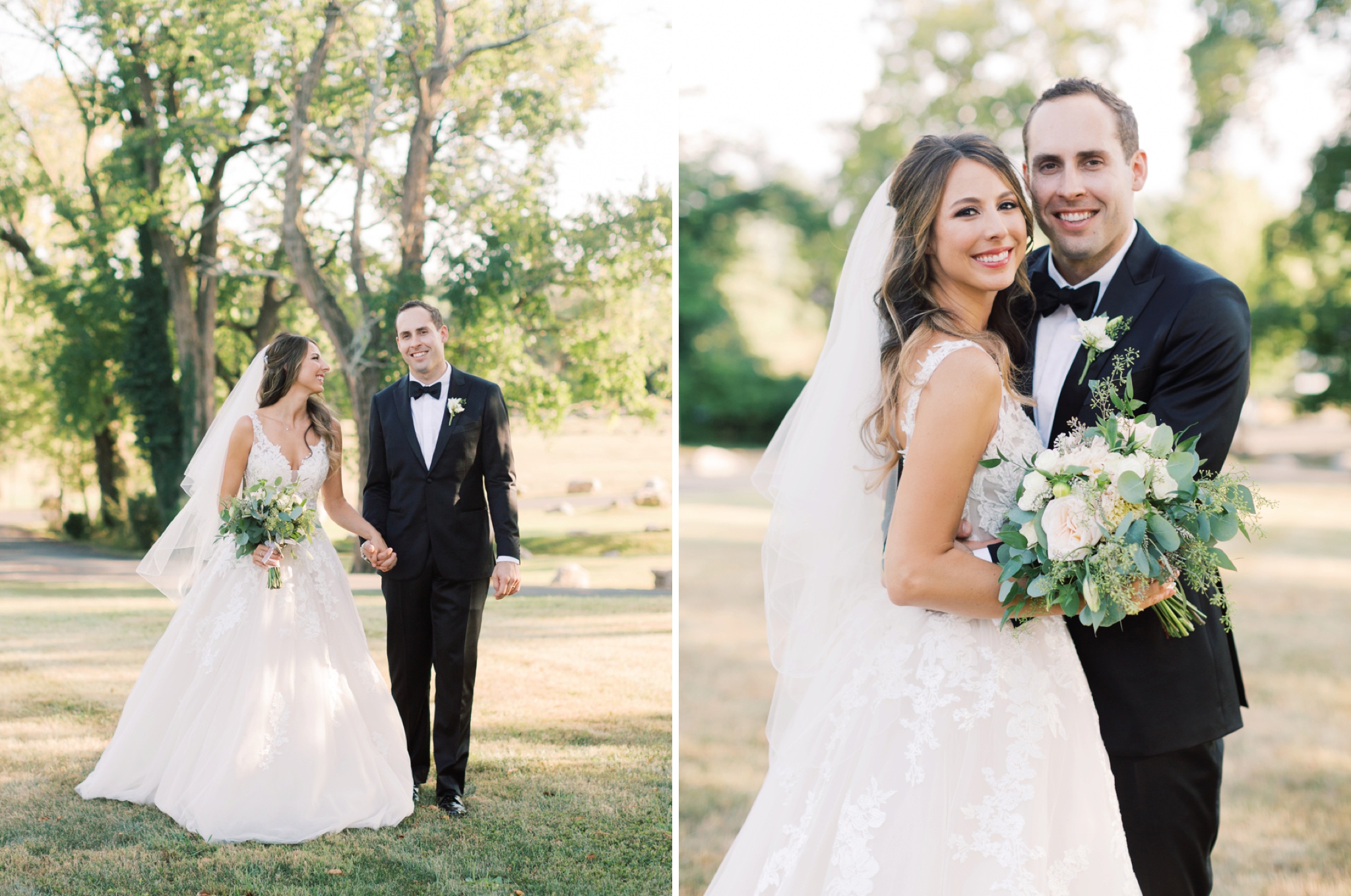 Raspberry Plain Manor Wedding Couple
