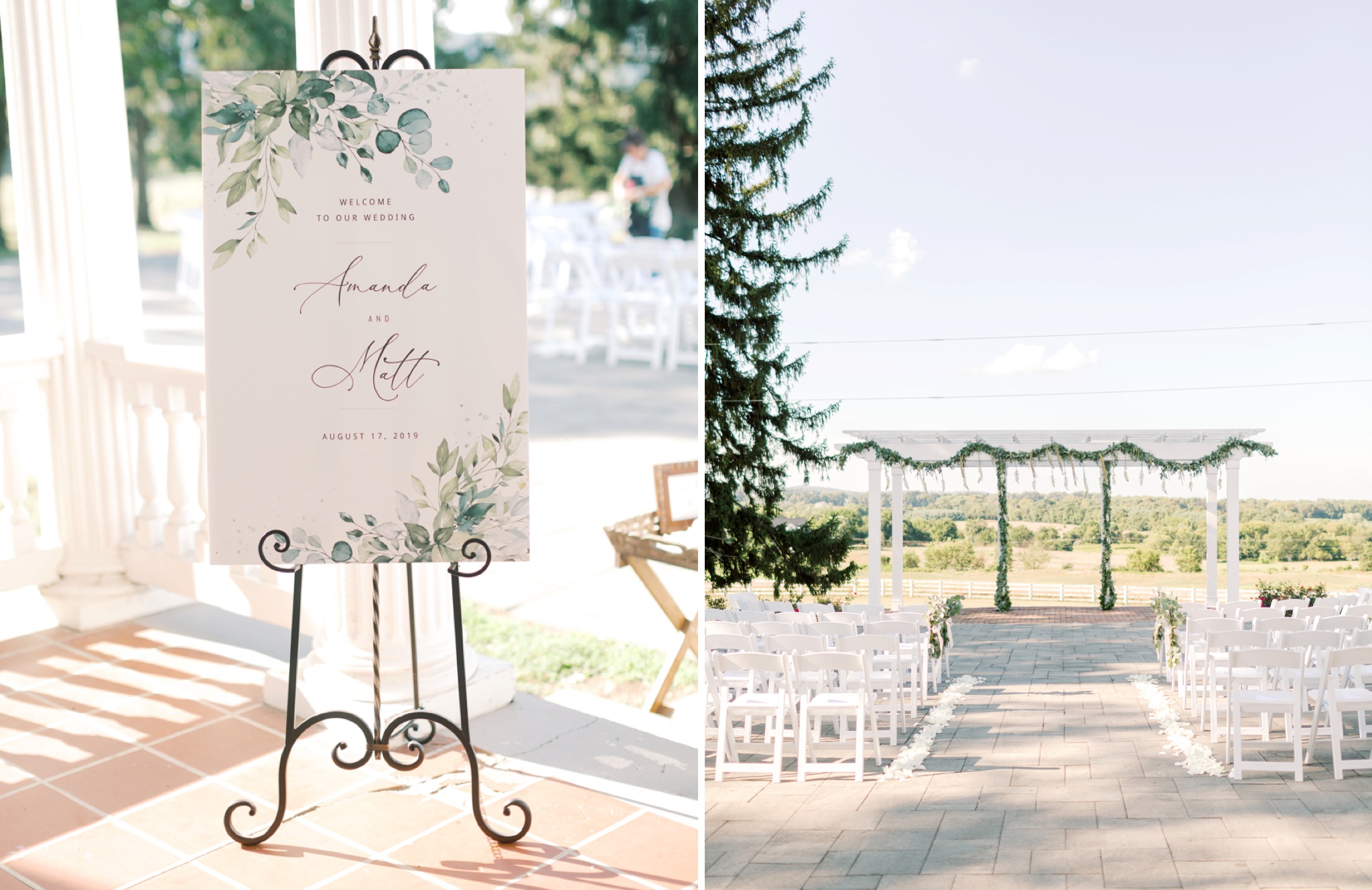 Raspberry Plain Manor Wedding Ceremony