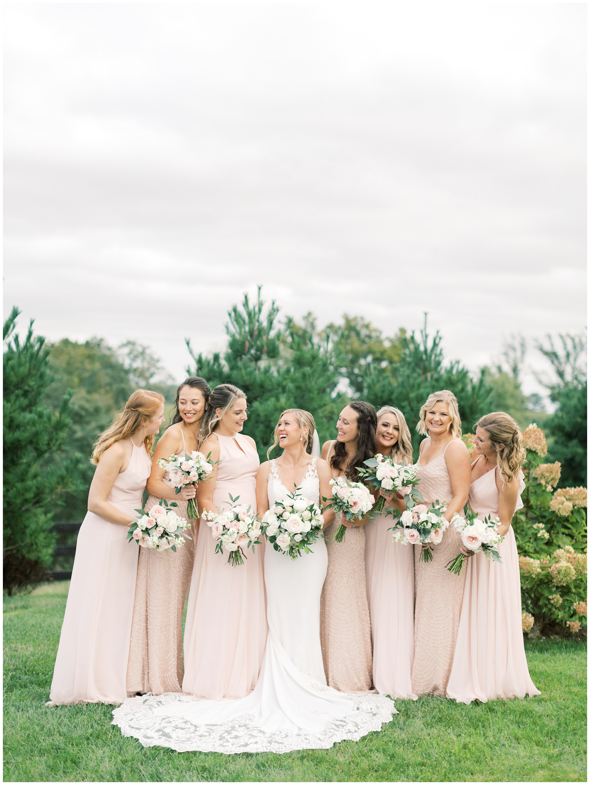 Shadow Creek Wedding Bridesmaids