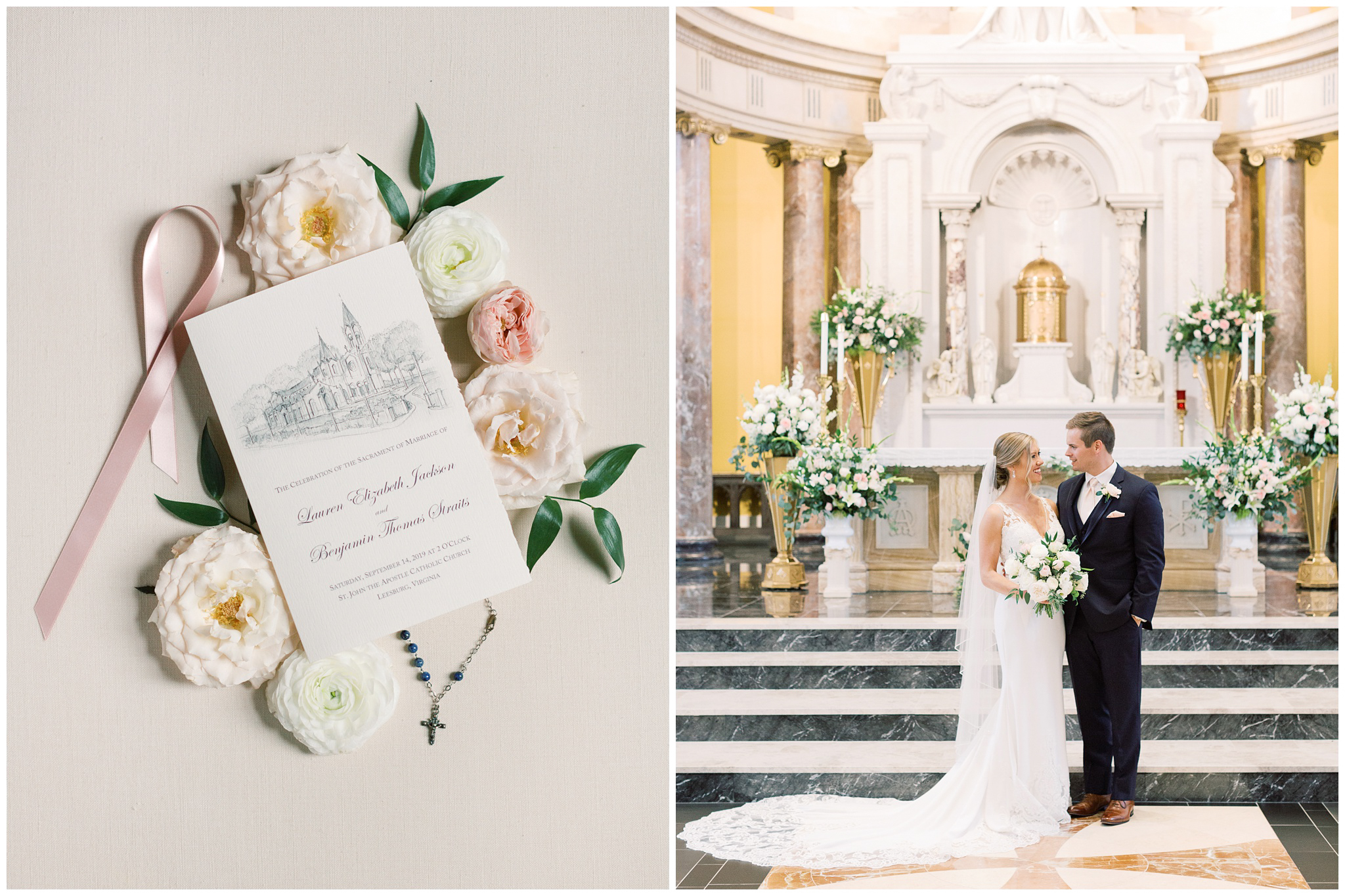 St. John the Apostle Catholic Church Wedding