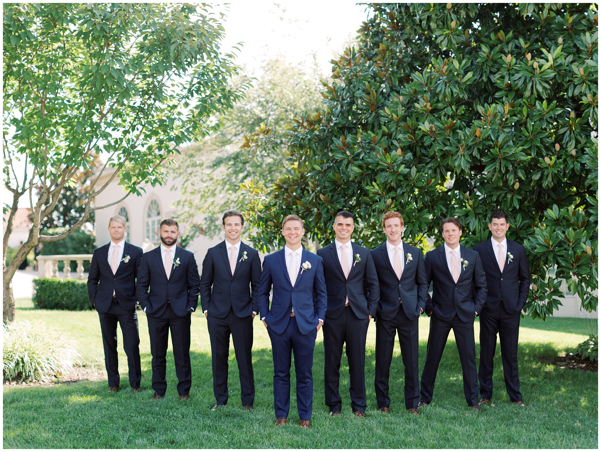 Morais Vineyards Wedding Groomsmen