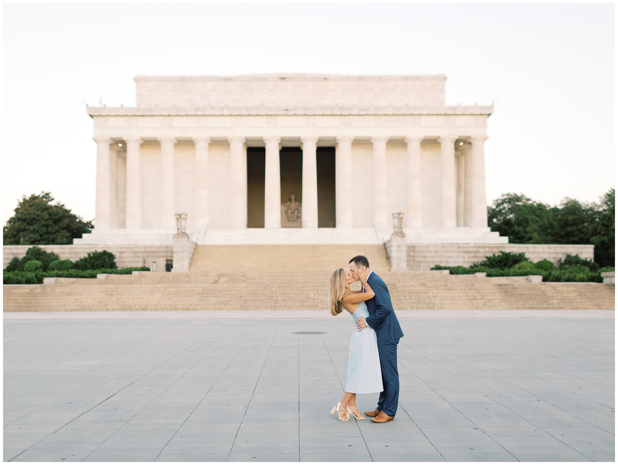 Lincoln Memorial Washington DC Engagement