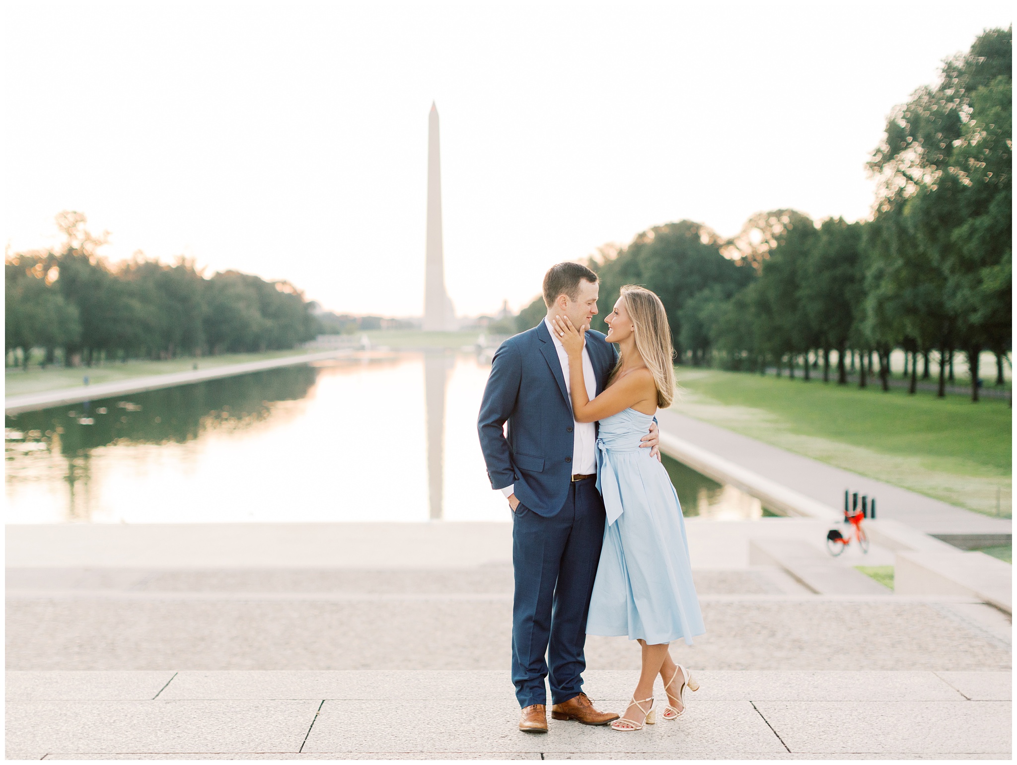 Lincoln Memorial Washington DC Engagement
