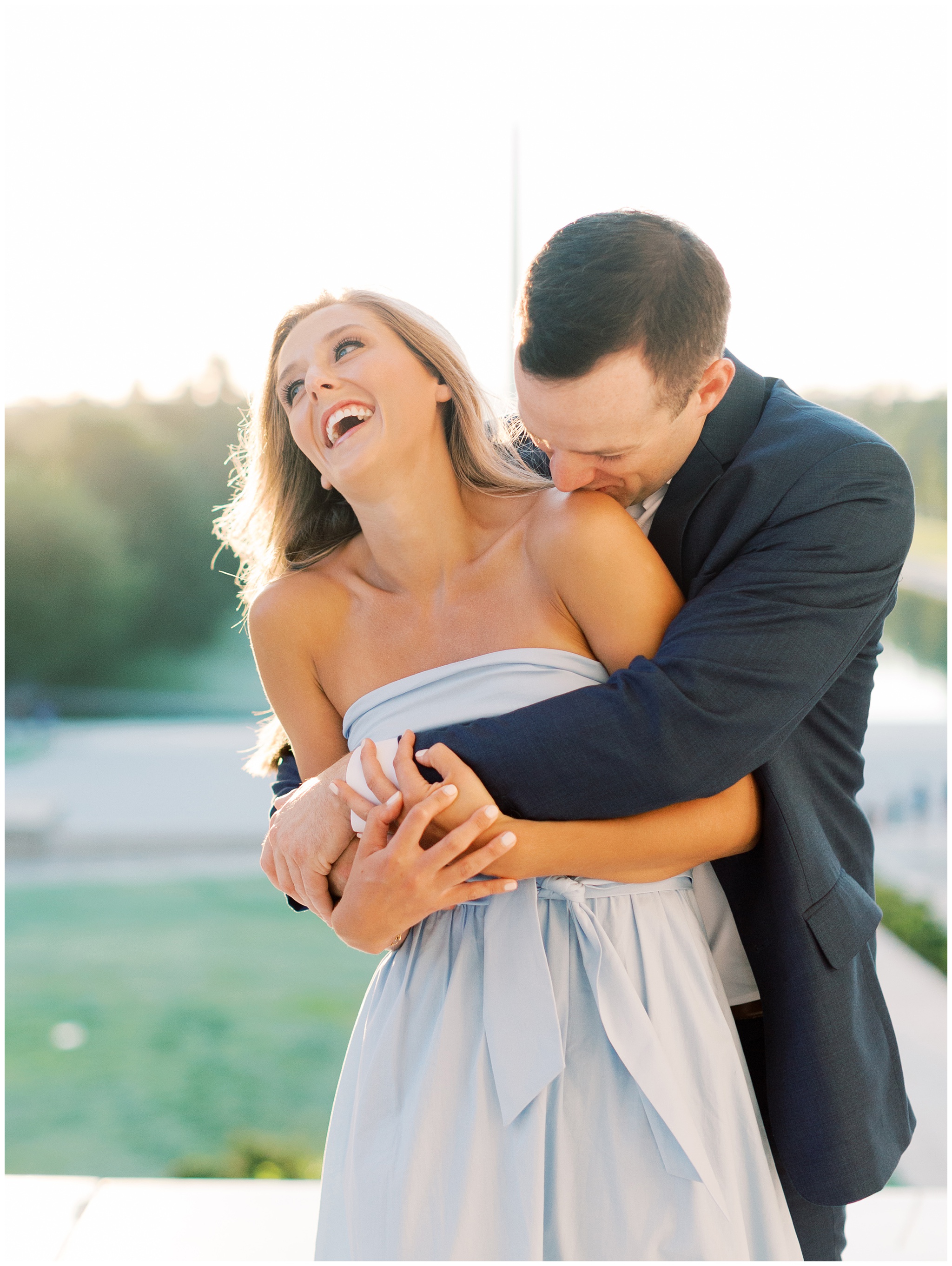 Lincoln Memorial Washington DC Engagement