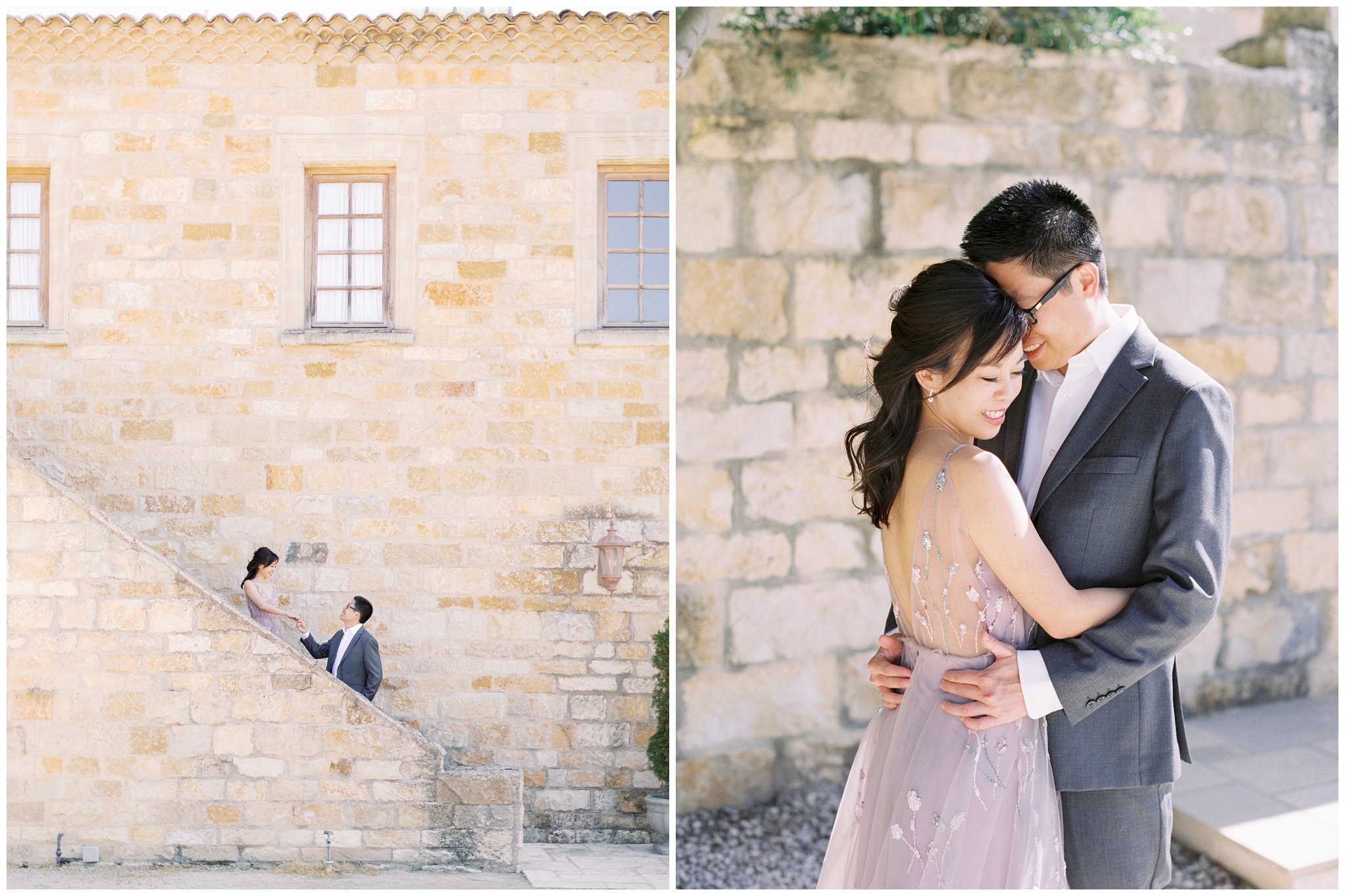 Sunstone Villa engagement photo