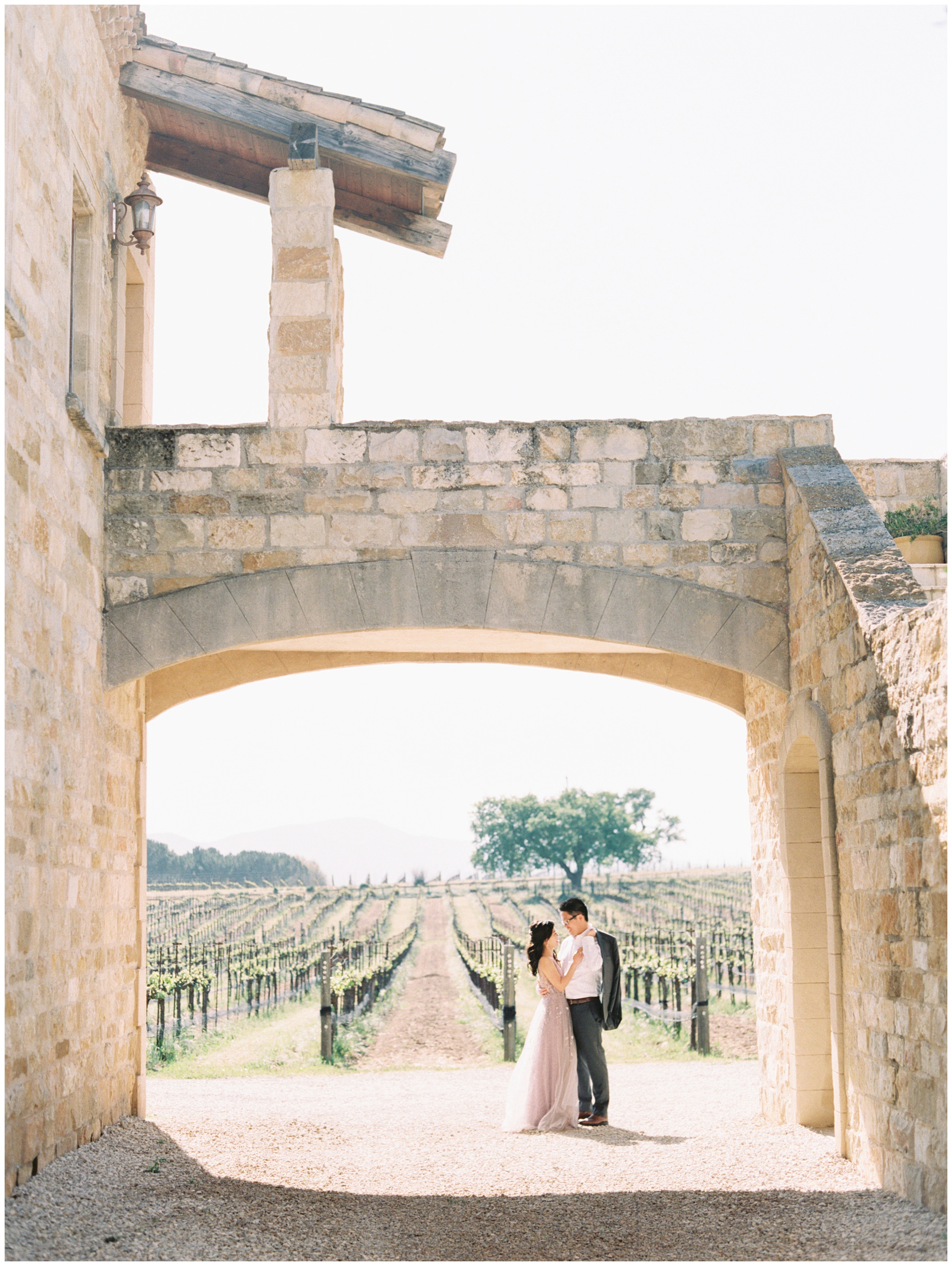 Sunstone Villa engagement photo