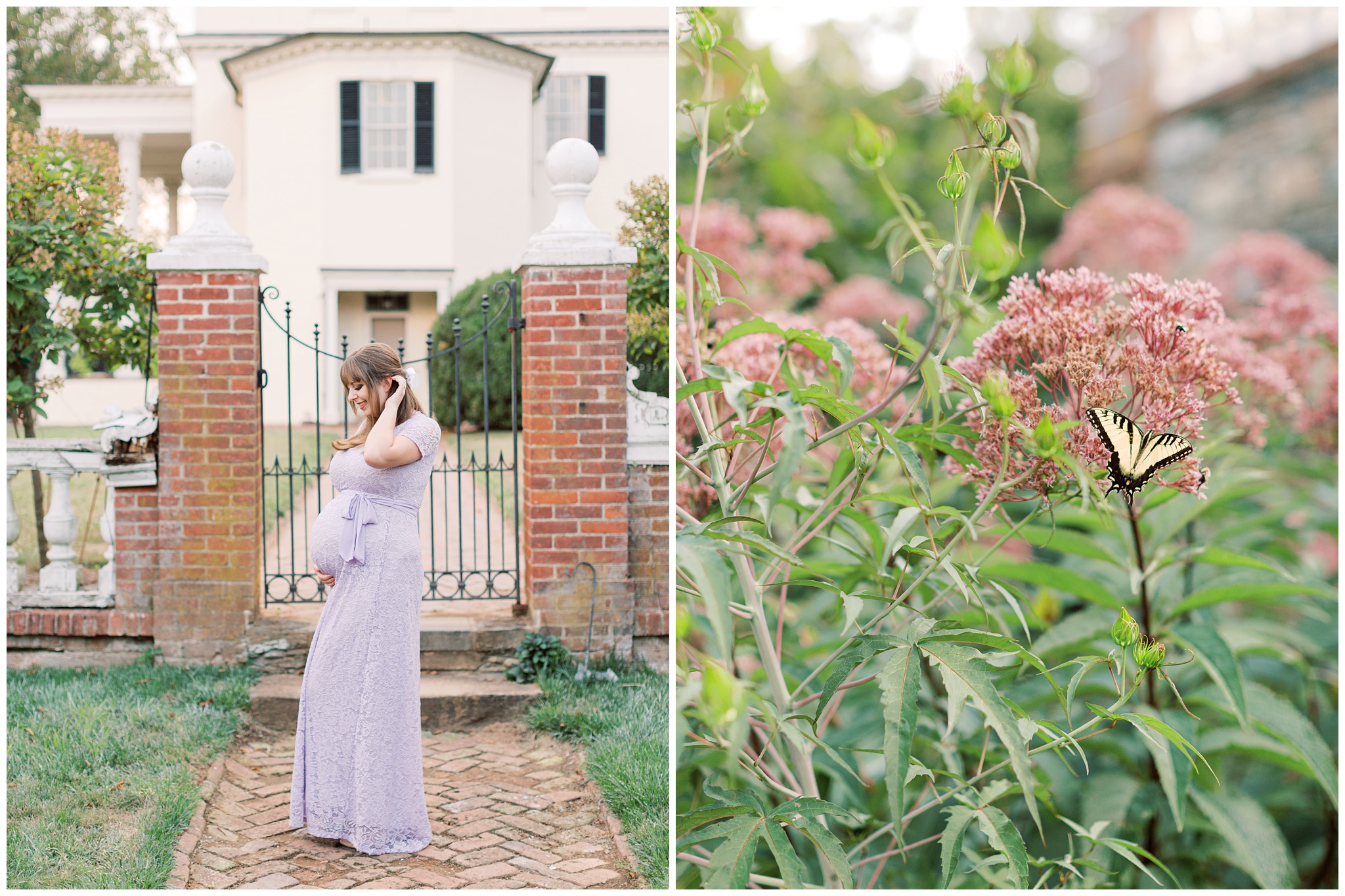 Oatlands Historic House & Gardens maternity photo