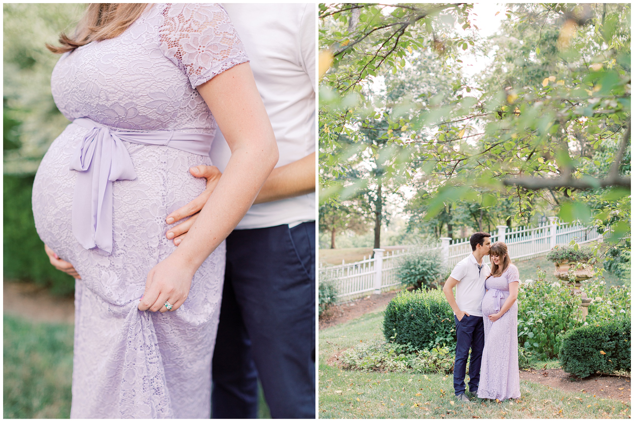Oatlands Historic House & Gardens maternity photo