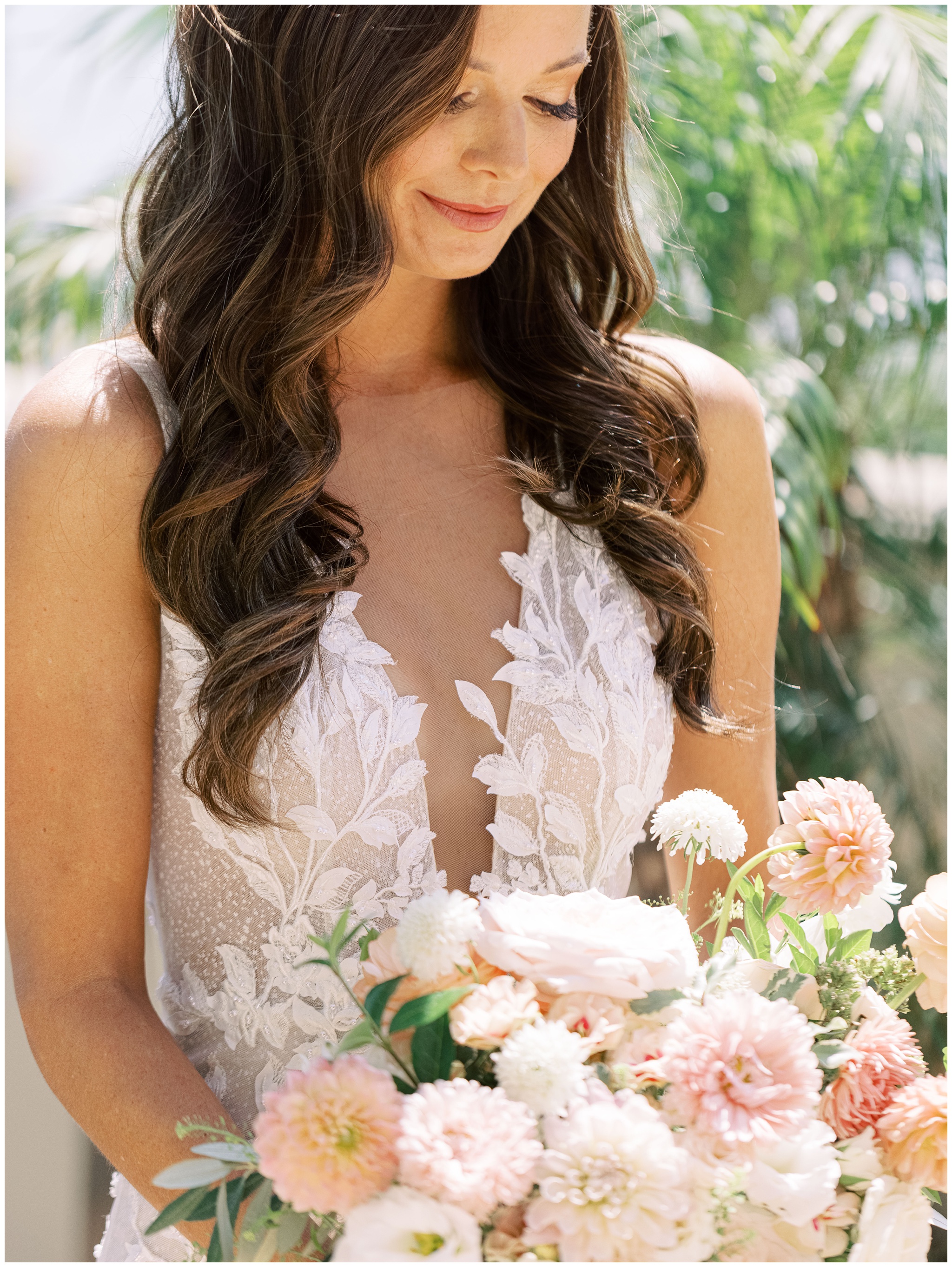 Bel Air Bay Club wedding bridal portrait
