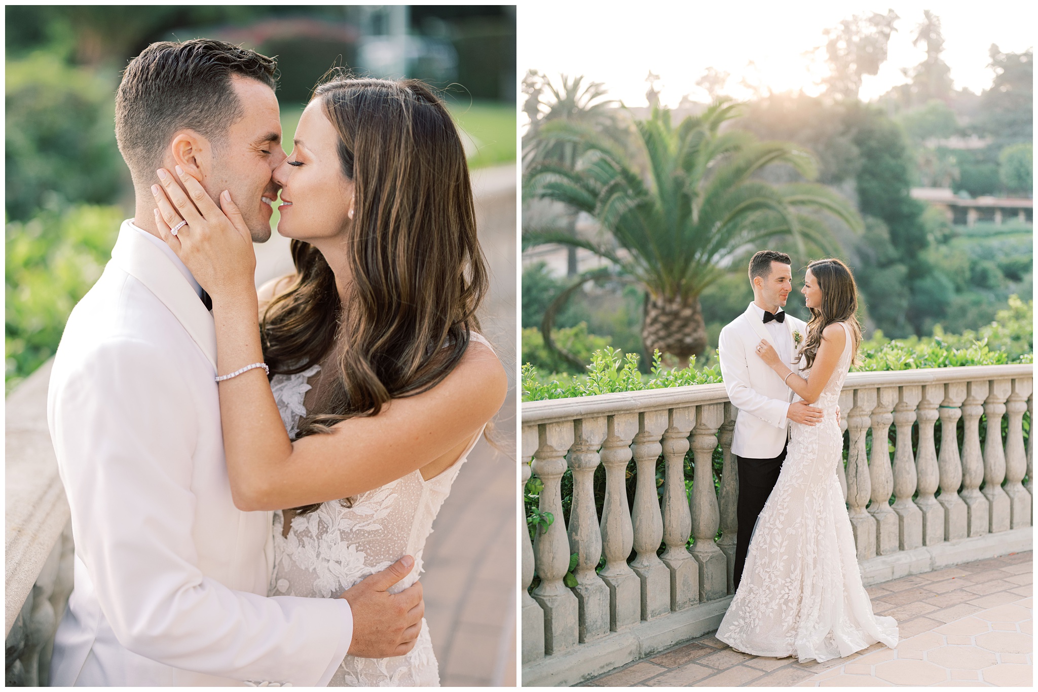 Bel Air Bay Club wedding Bride and Groom photo