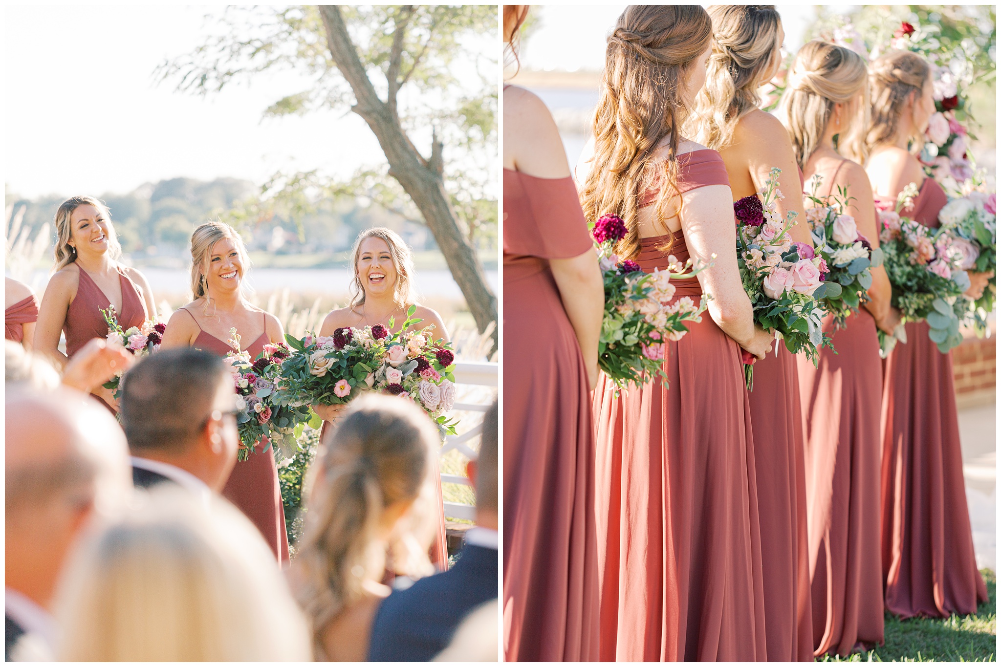 Chesapeake Bay Beach Club wedding ceremony