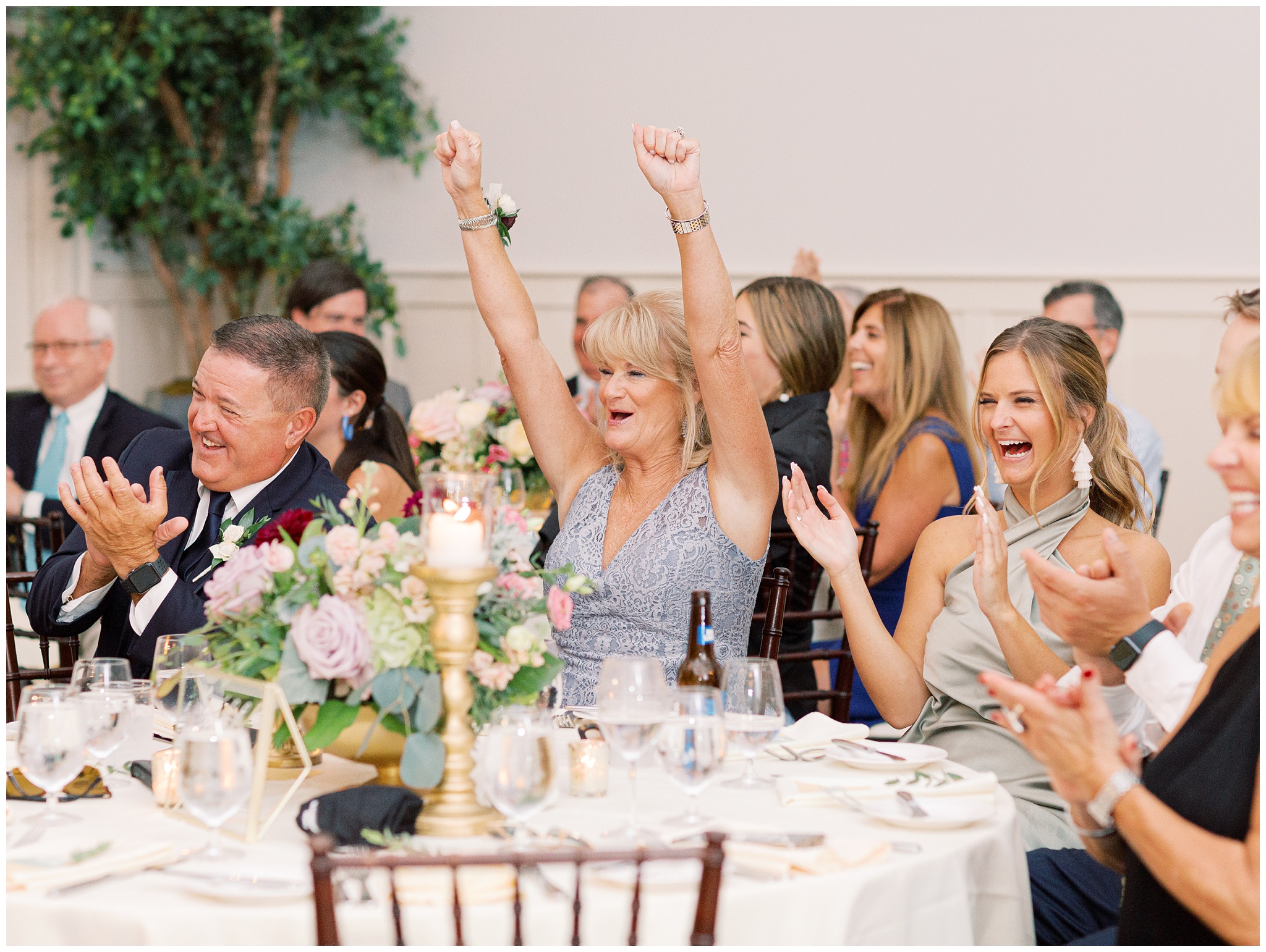 Chesapeake Bay Beach Club wedding reception