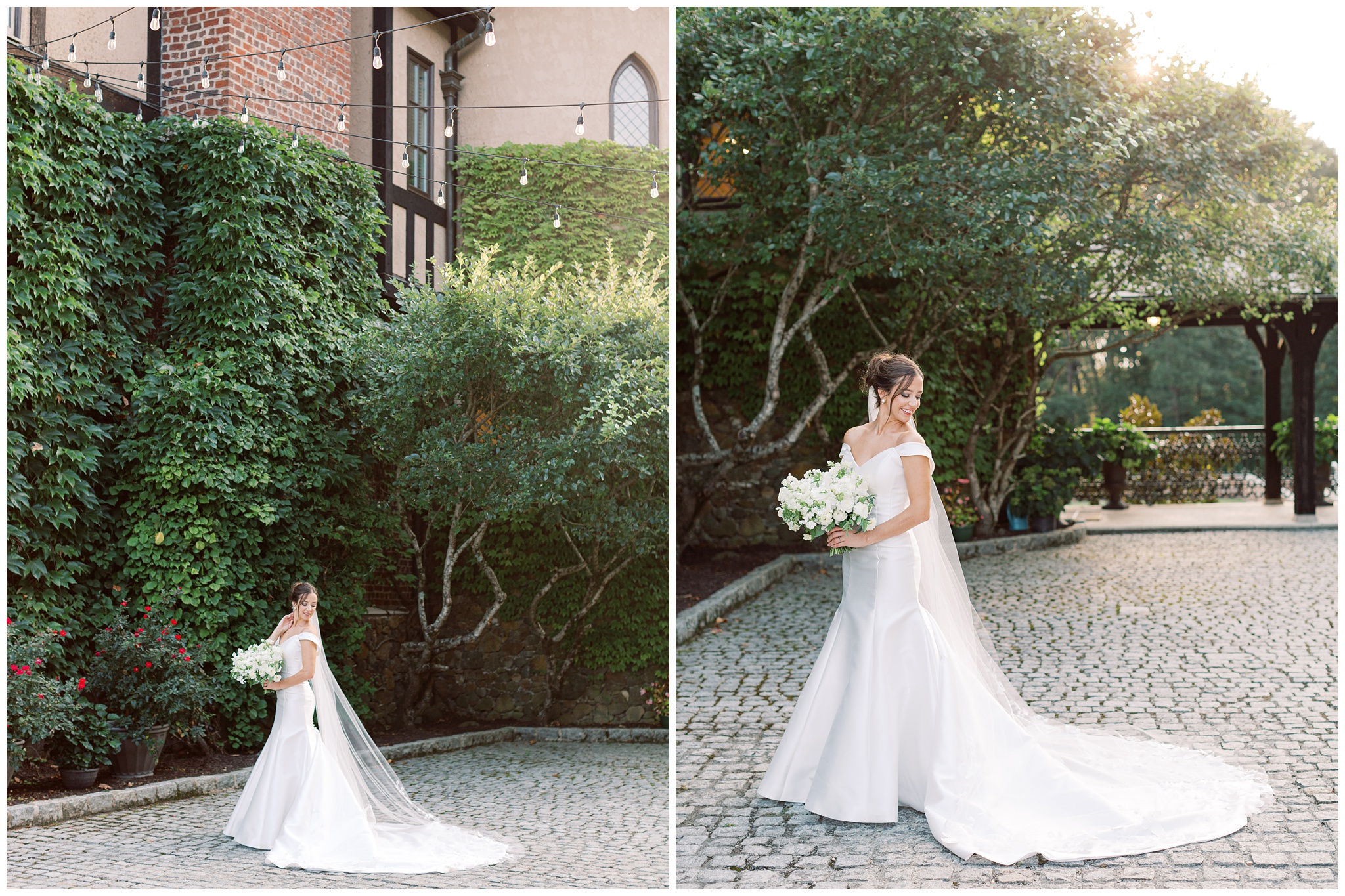 Bridal portrait at Dover Hall Estate wedding