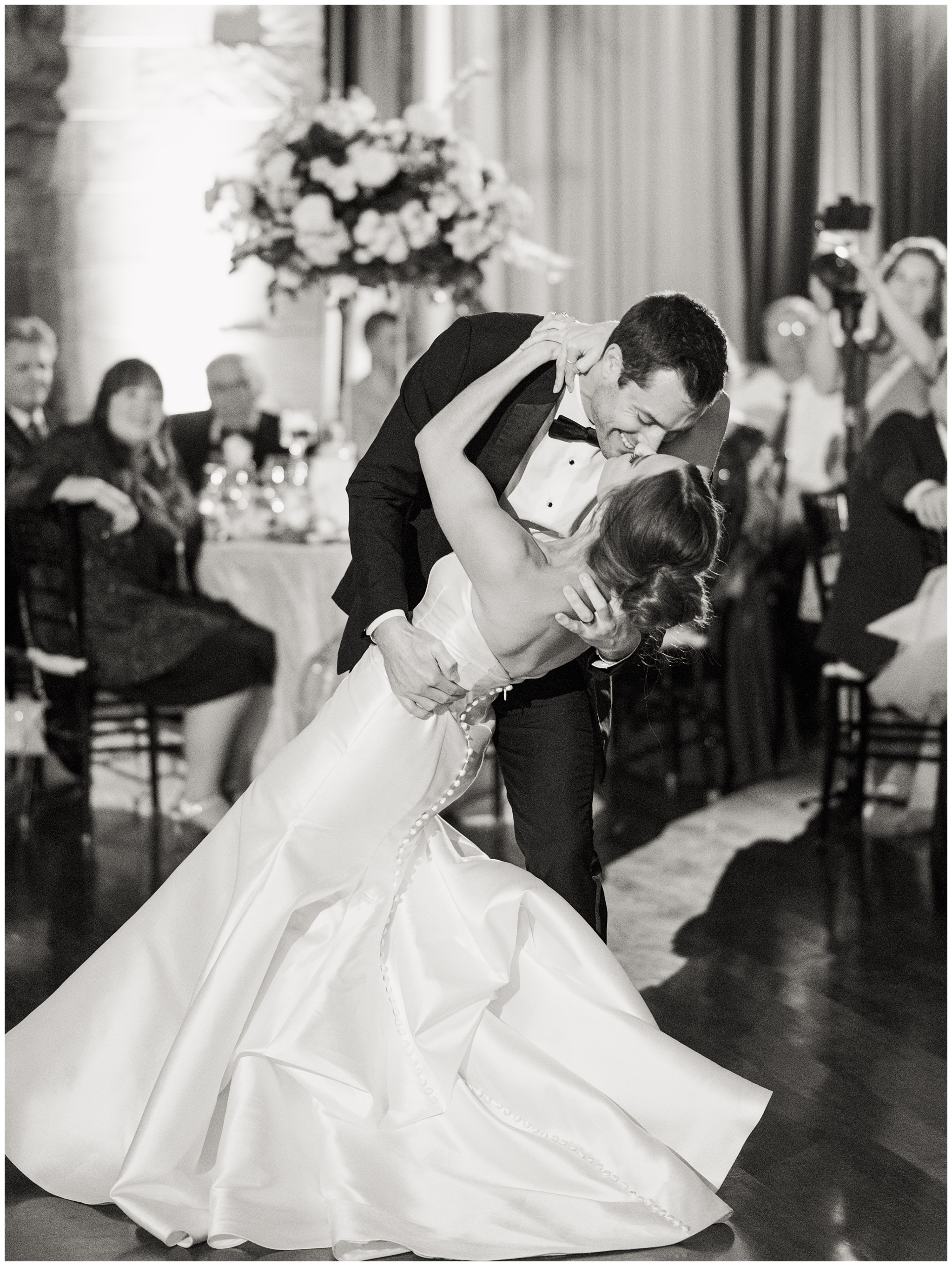Bride and Groom first dance at Dover Hall
