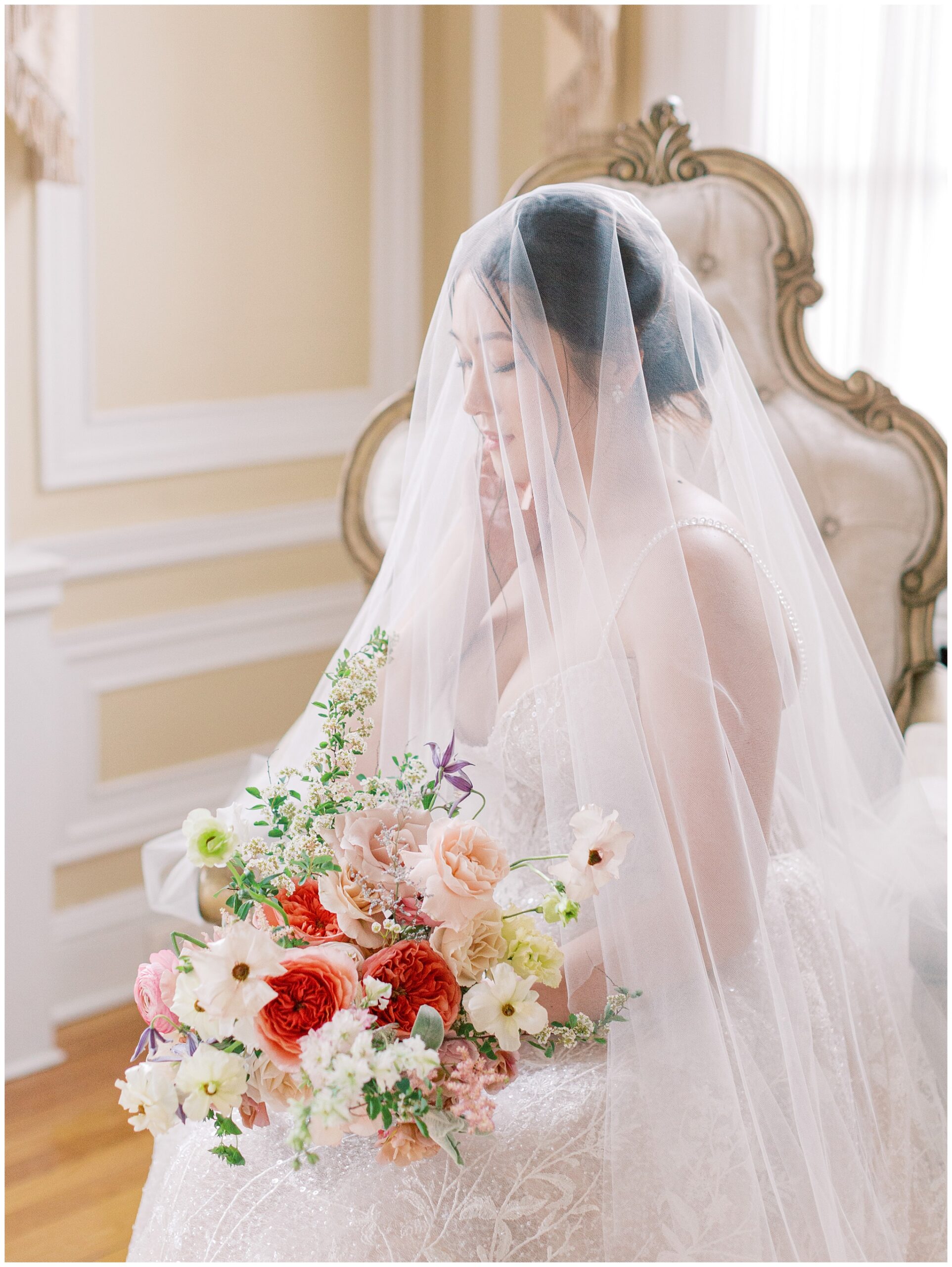 Oxon Hill Manor Wedding Bride