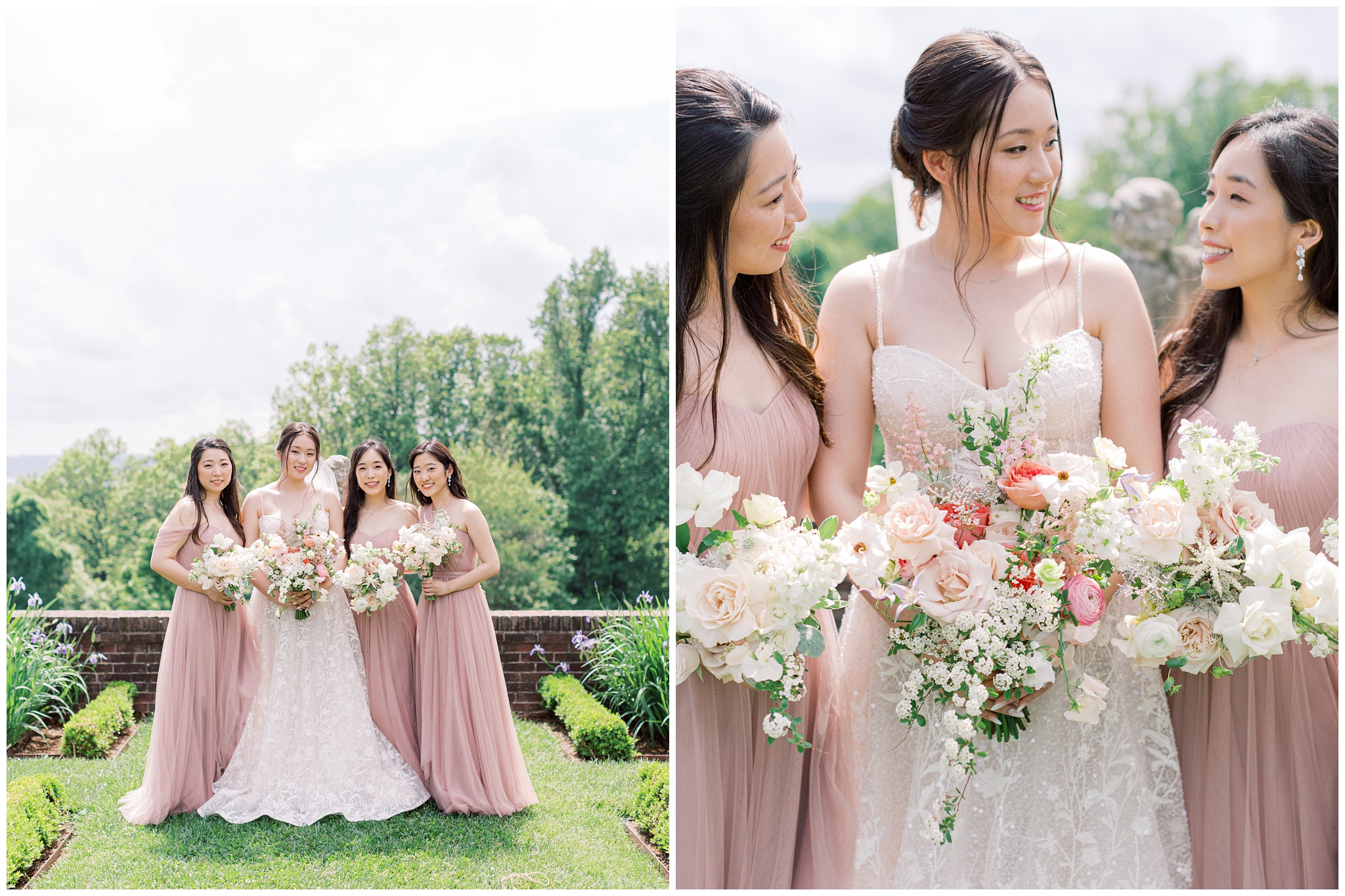Oxon Hill Manor Bride and Bridesmaids
