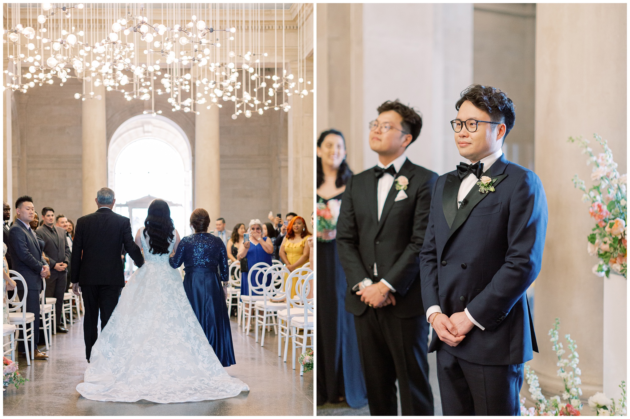 Baltimore Museum of Art wedding ceremony