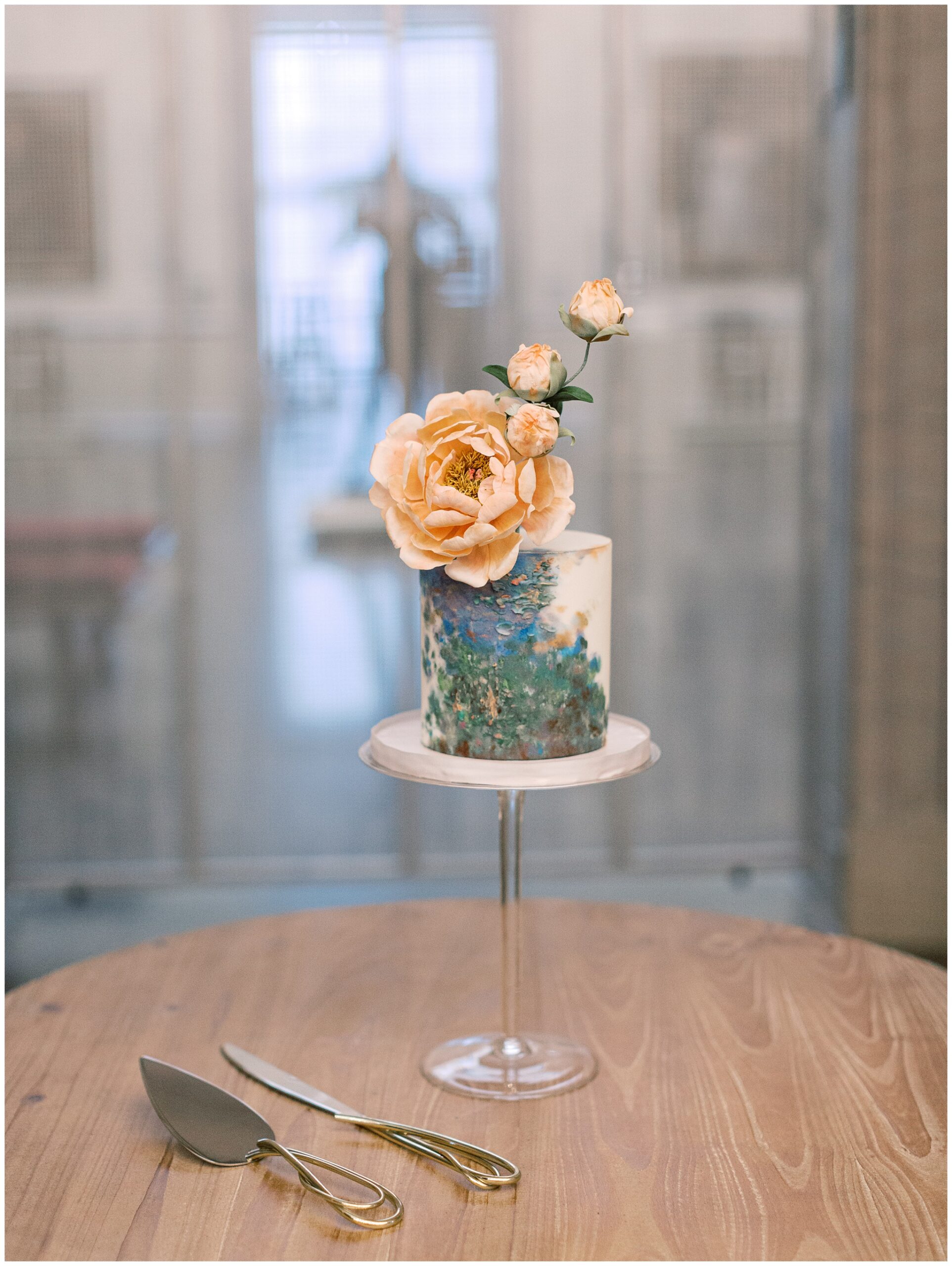 Baltimore Museum of Art wedding cake