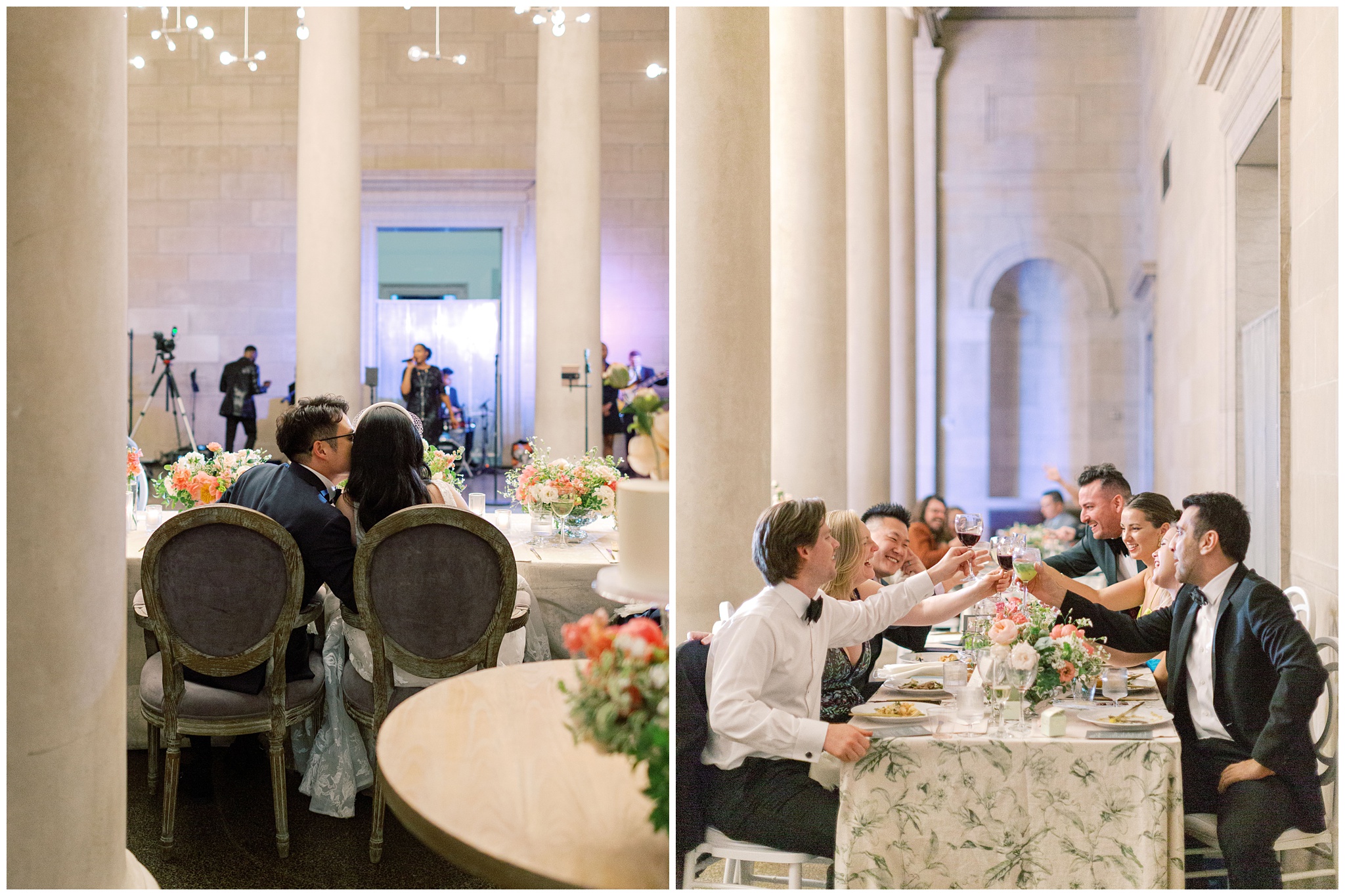 Wedding reception at the Baltimore Museum of Art